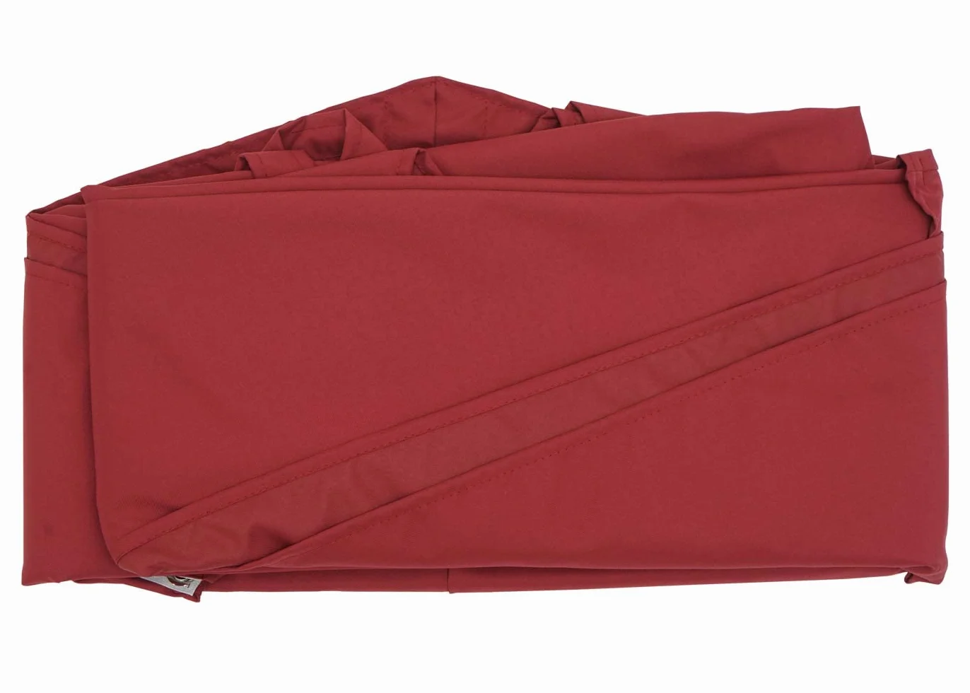 Mendler Toile de Parasol HWC-A96 8 Baleines Ø3m 220g/m² Polyester Bordeaux