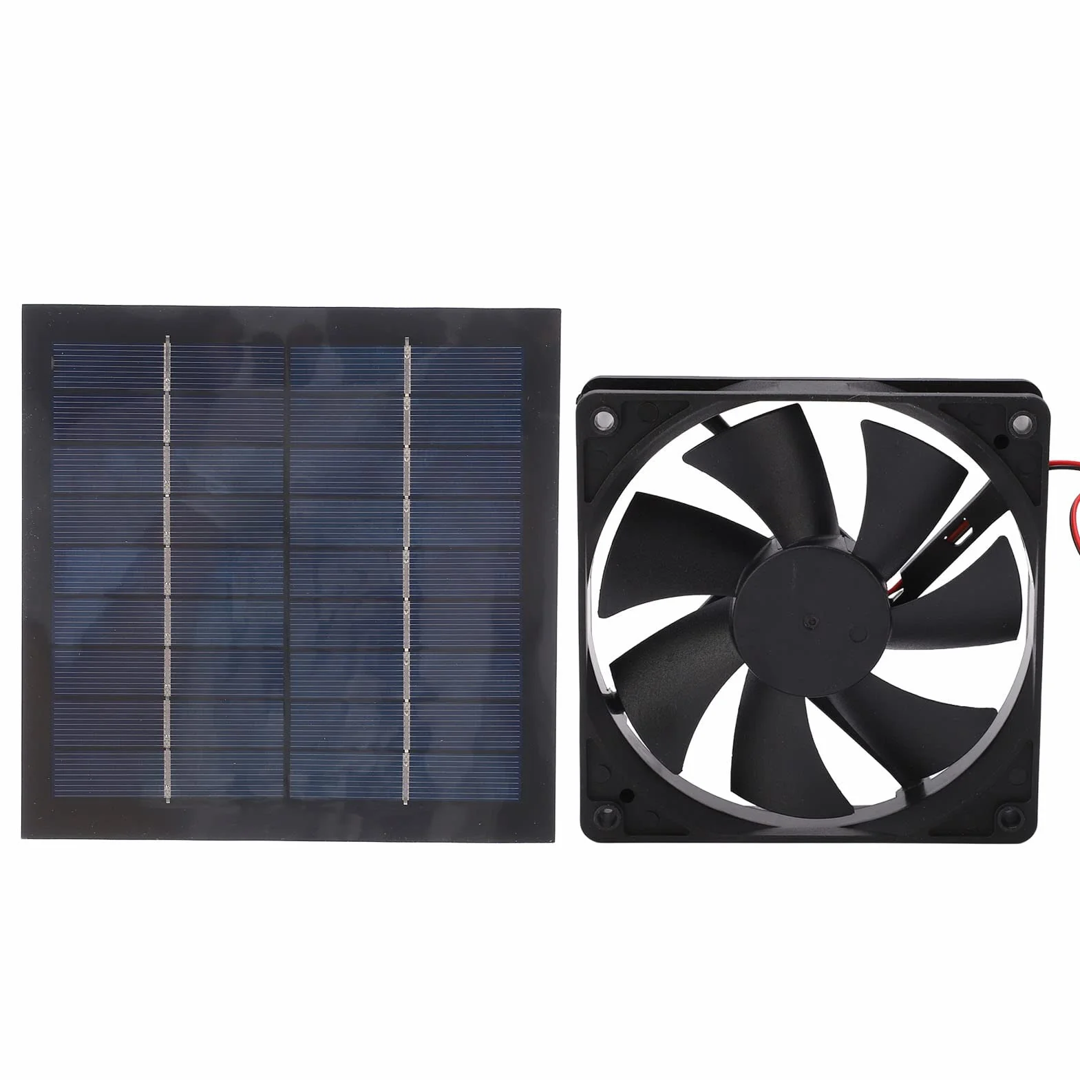 Ventilateur D'extraction Solaire 20W IP65 étanche Mini Universel