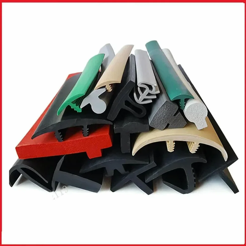 Joint d'étanchéité en caoutchouc silicone en forme de T 3 x 15 mm 2 m pour porte et fenêtre