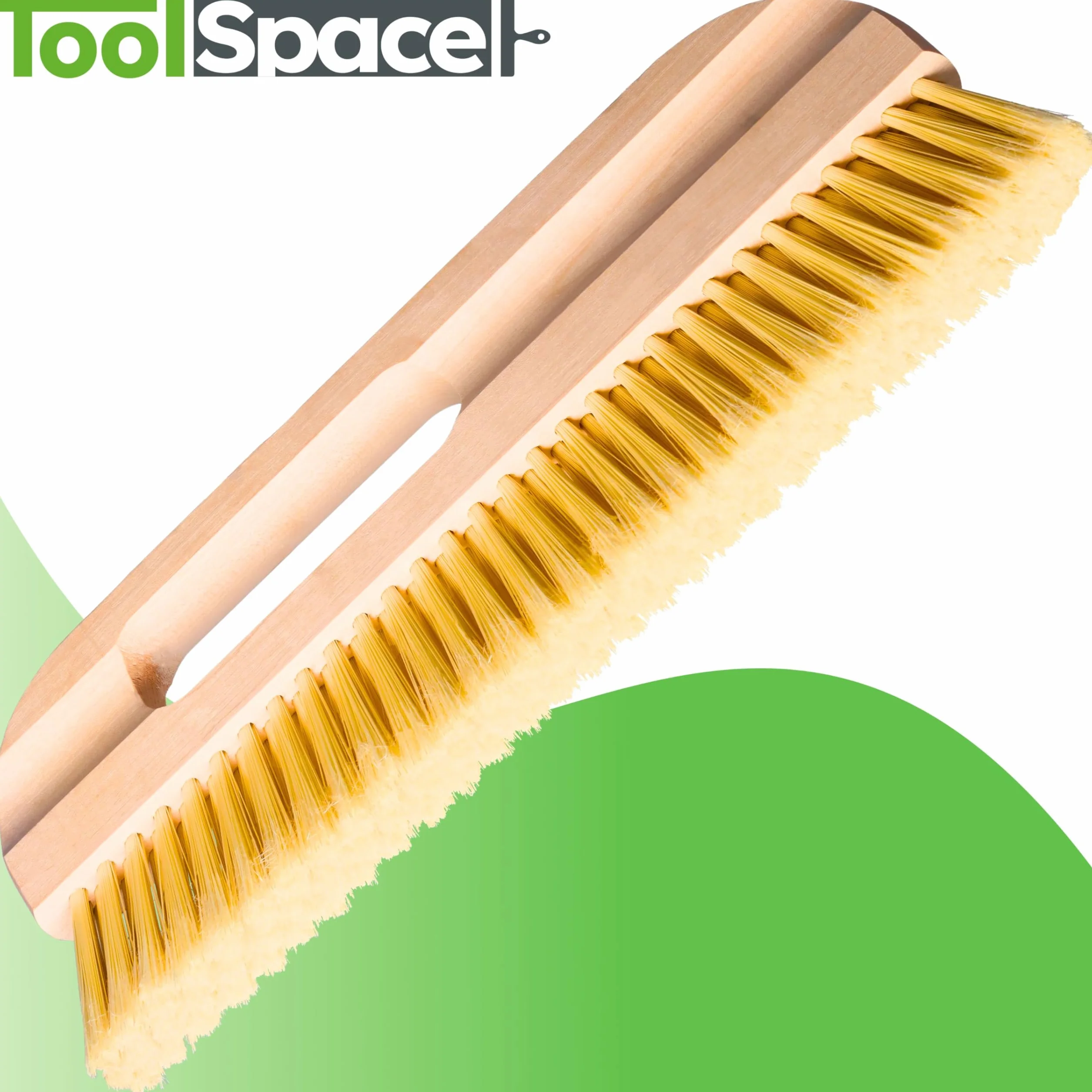 ToolSpace Brosse à Tapisser 30 cm Brosse Papier Peint à Maroufler Outil de Lissage Manche en Bois