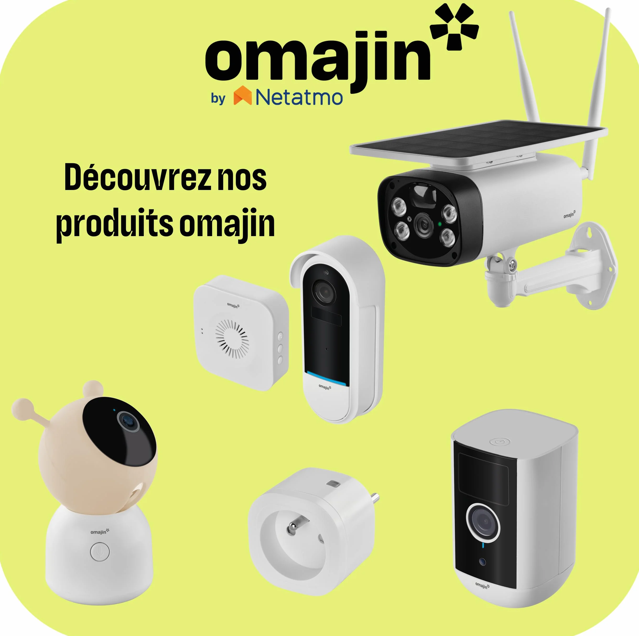 OMA JIN by Netatmo Prise Connectée Programmable 16A 3680W WiFi Bluetooth OSP-FR