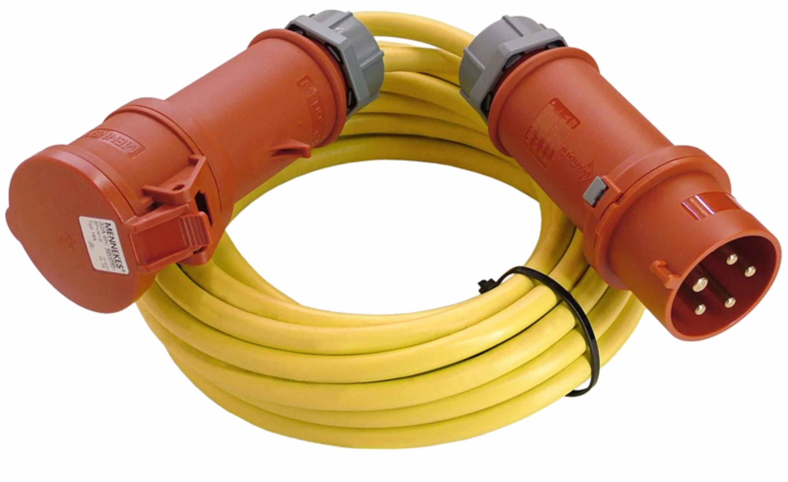 Schwabe 60716 Norme CEE Rallonge électrique 400V 16A 25m IP44 Extérieur