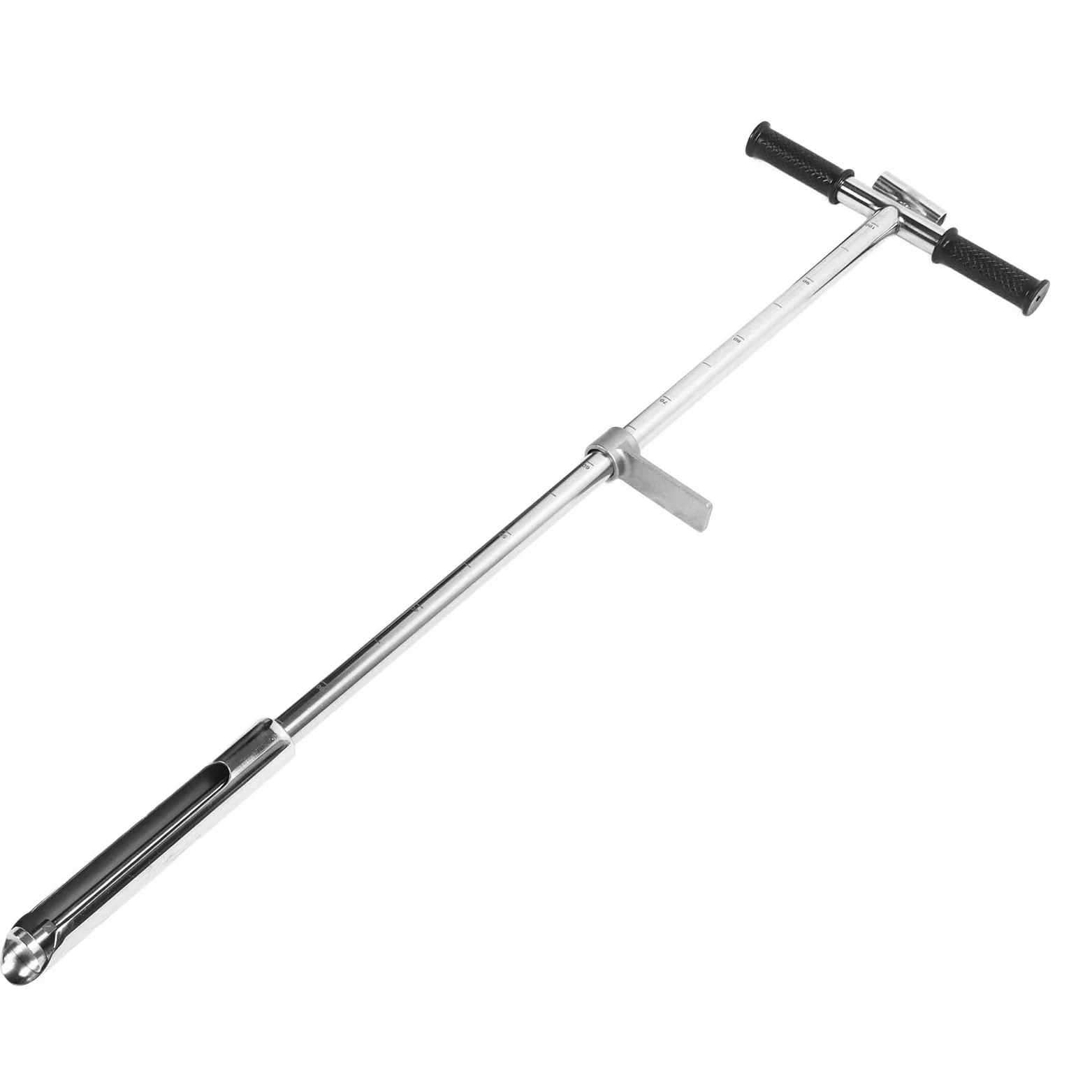 Outil de Sonde de Sol Outil D'échantillonnage de Sol Non perturbé avec Pédale D'éjection et Poignée en T en Acier Inoxydable pour L'échantillonnage du Sol de la Ferme du Jardin