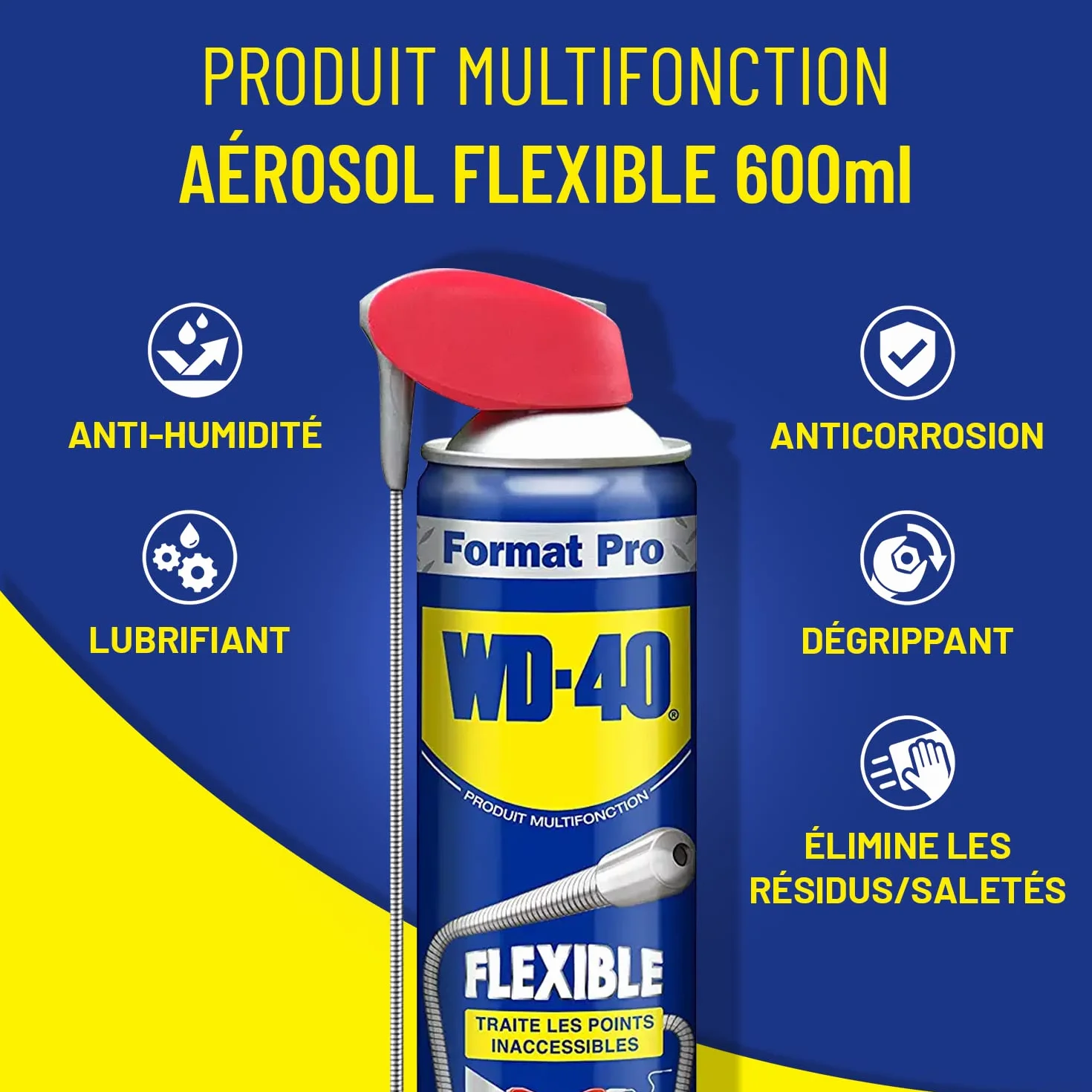 WD-40 Flexible 400 ml Aérosol Multifonction