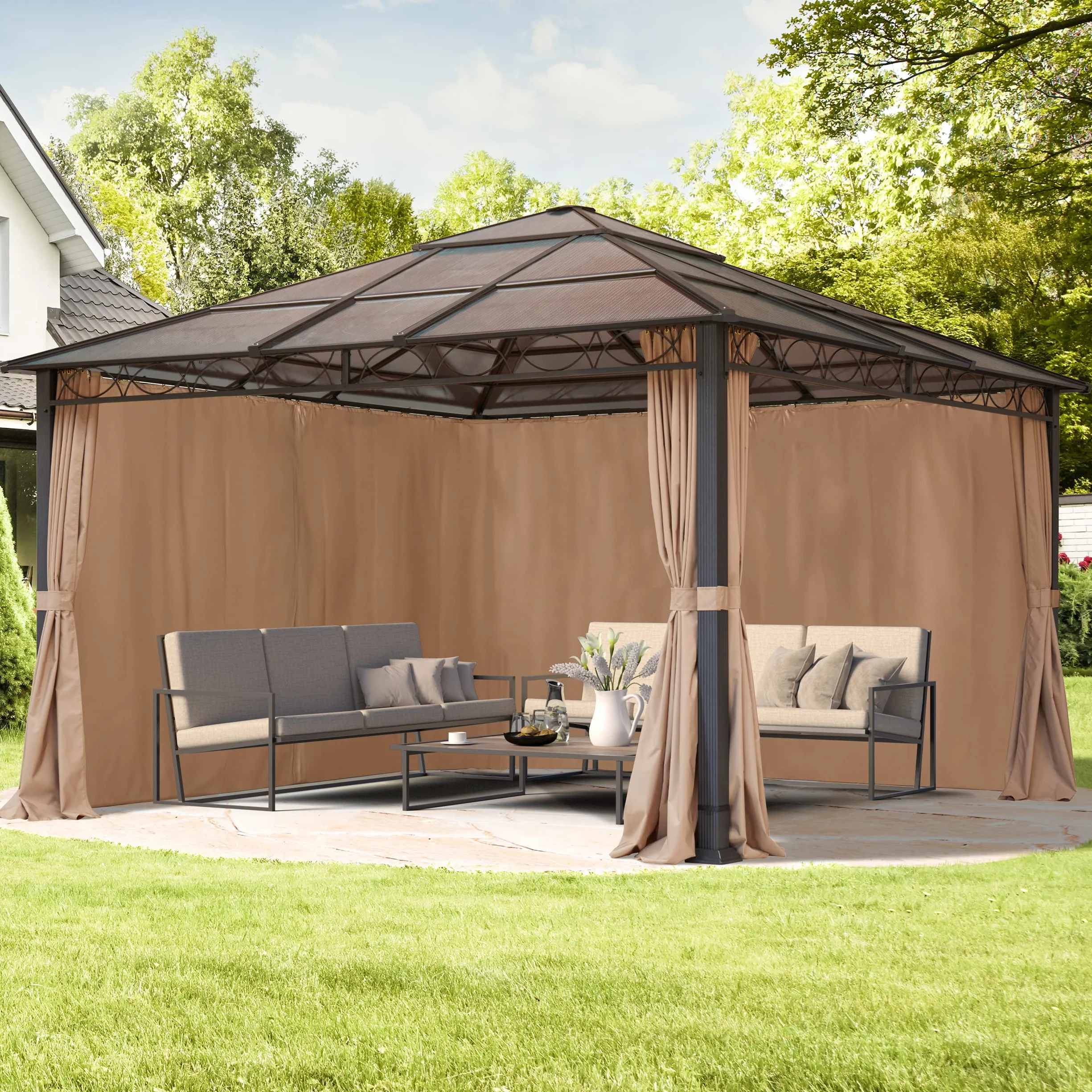 TOOLPORT Gartenpavillon Rendezvous DLX