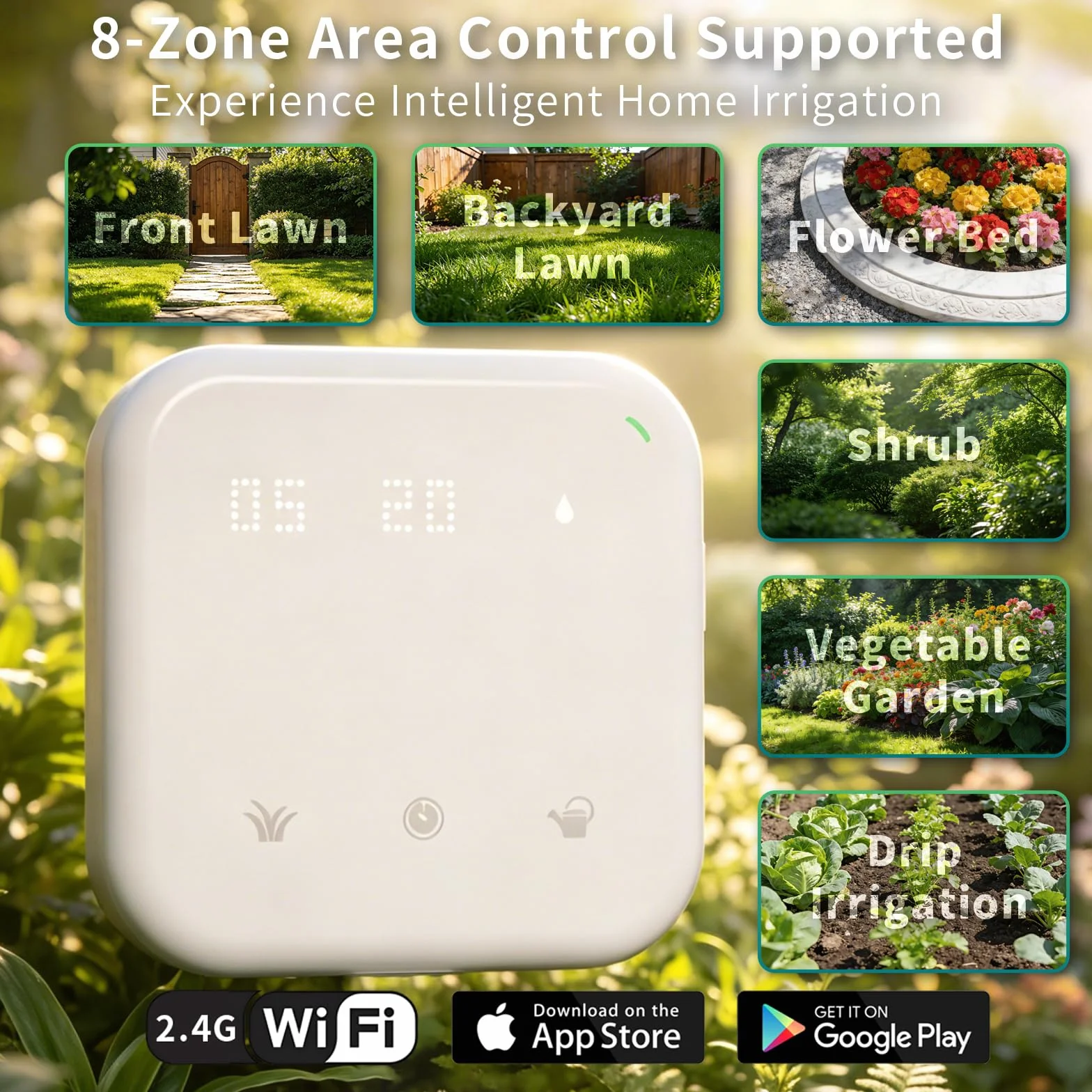 Netro Spark contrôleur d'arroseur intelligent WiFi 8 zones