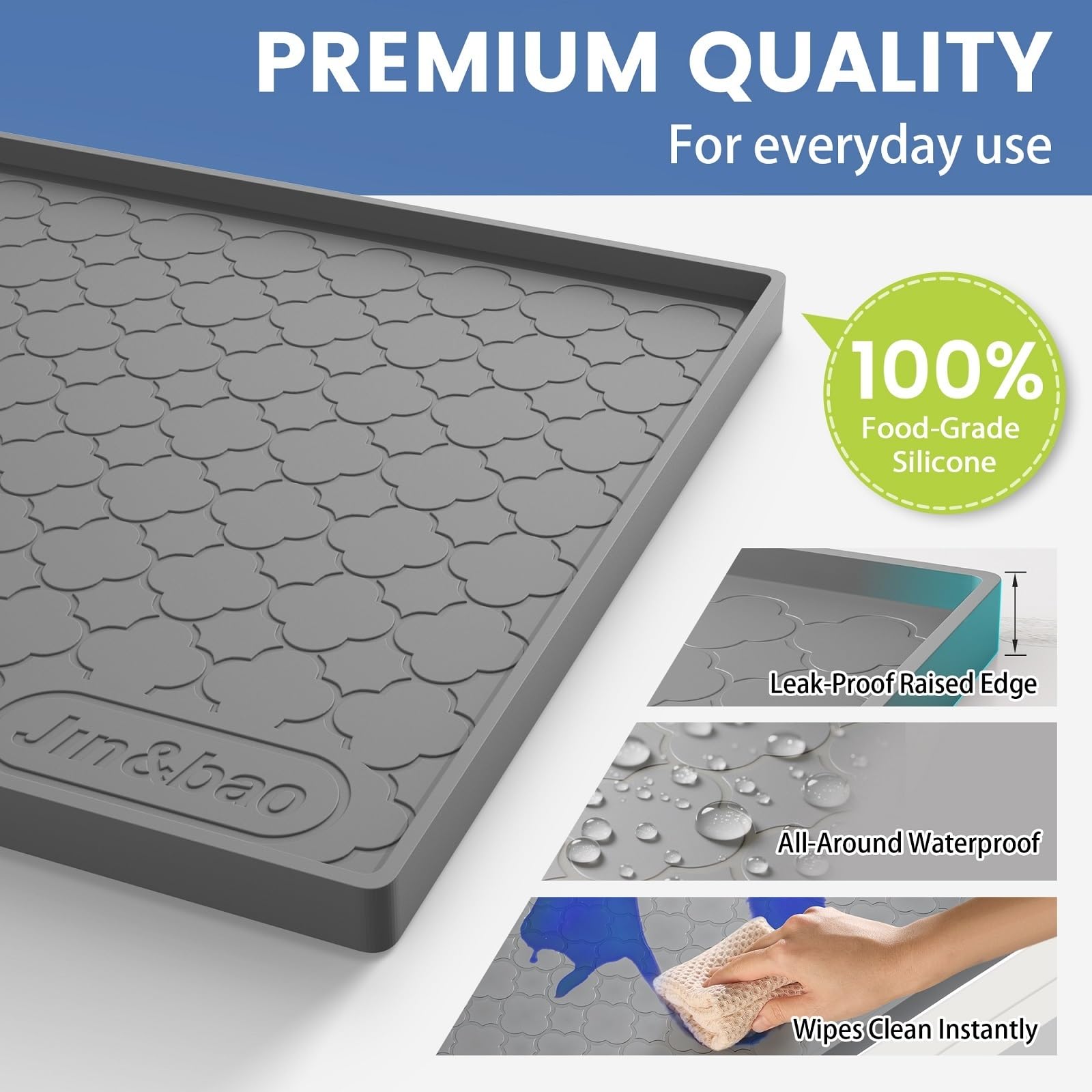 Premium Silicone Under-Sink Cabinet Mat