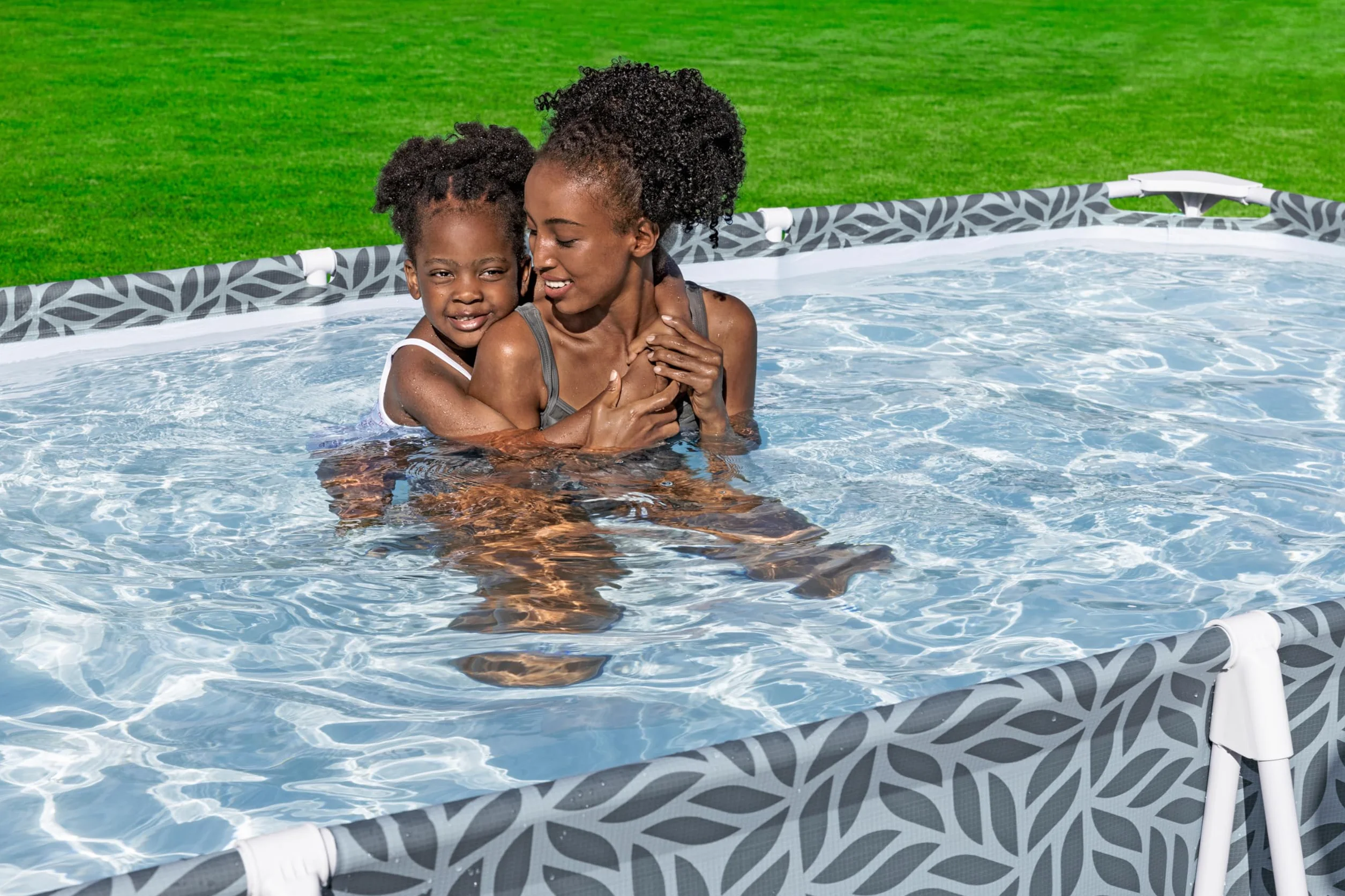 Piscine Hors Sol rectangulaire Steel Pro™ imprimée Graphique 366 x 201 x 66 cm