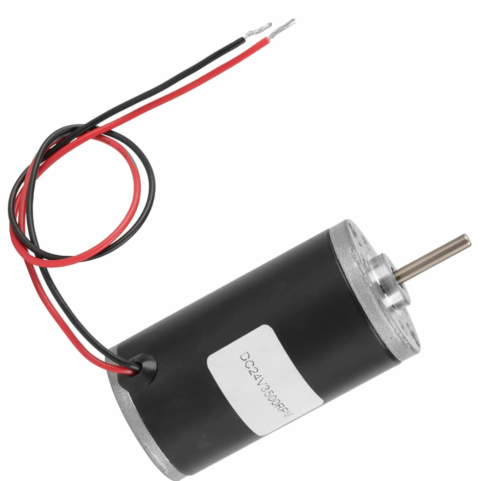 Moteur à Courant Continu 24V 3500rpm, Moteur à Engrenage Électrique Réversible 31mm 3mm
