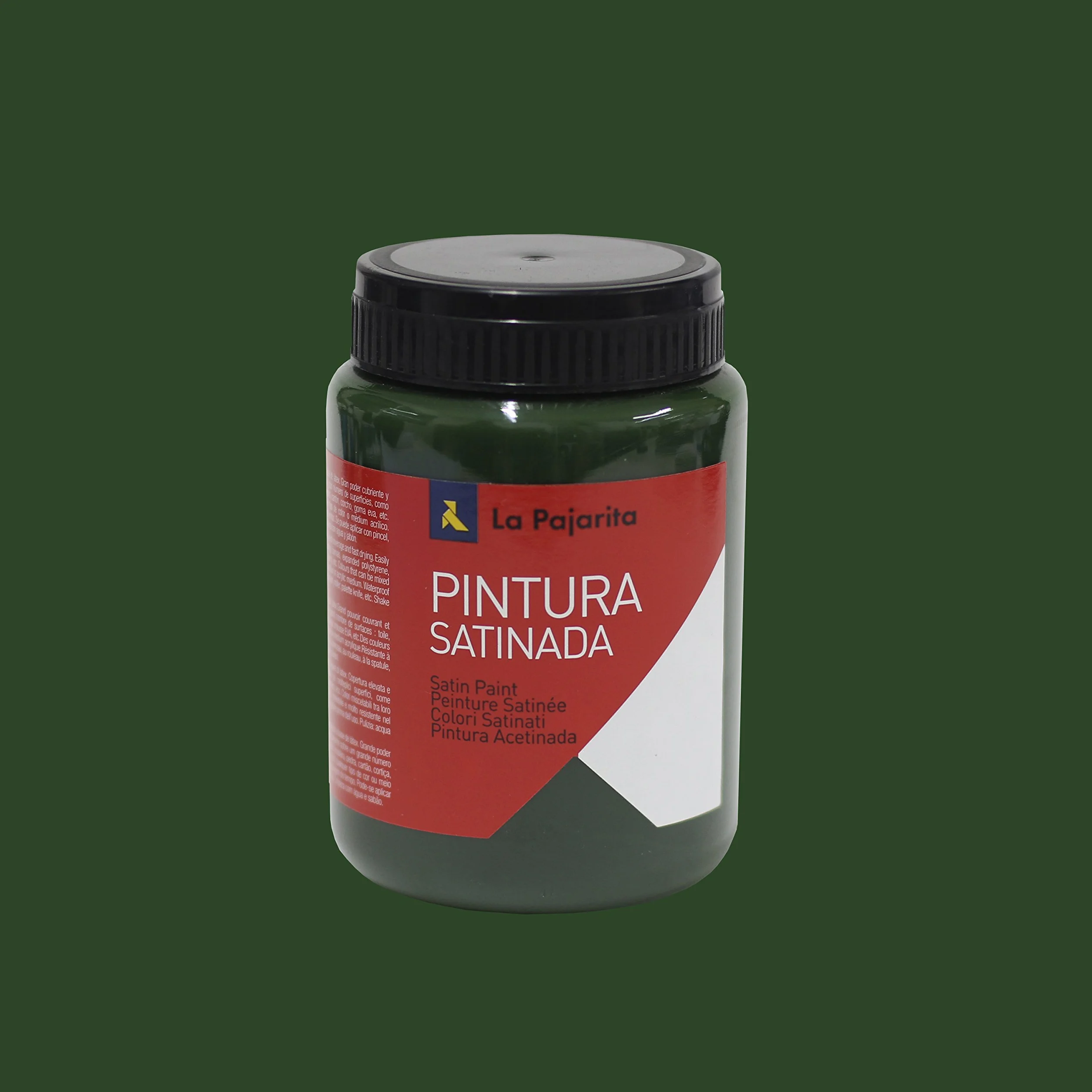 La Pajarita 170113 Peinture Satiné L-41 Vert Sapin 375 ml