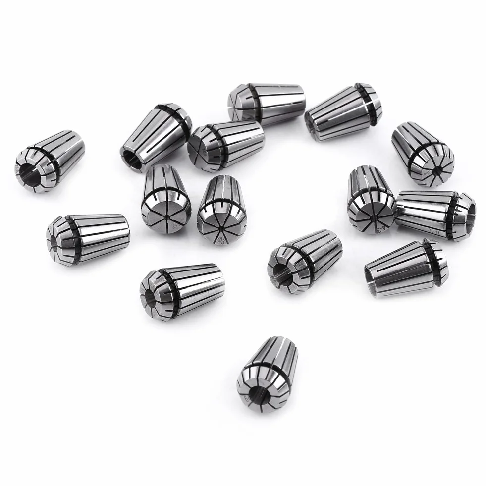 ER20 Collets Acier Inoxydable 1-13 mm 20 mm pour CNC Tour Fraiseuse
