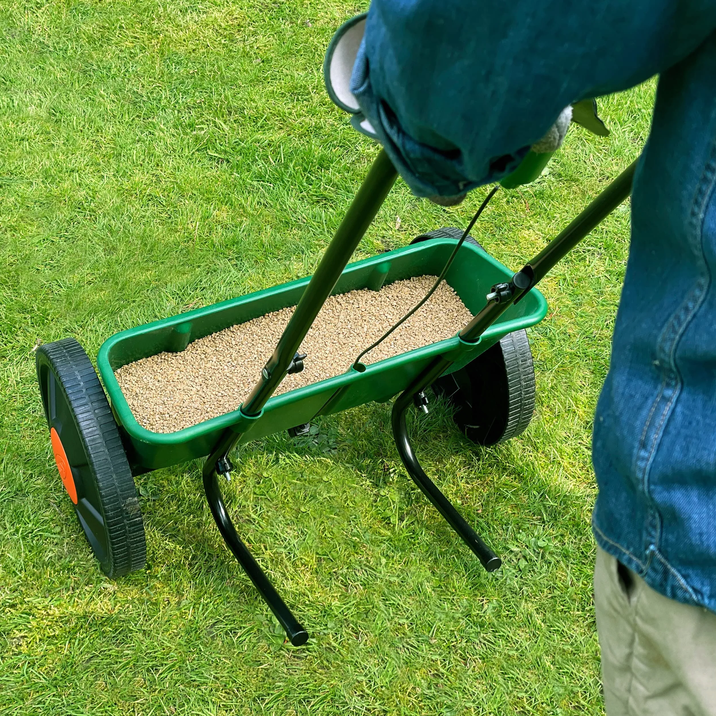 Miracle-Gro Épandeur de graines de pelouse