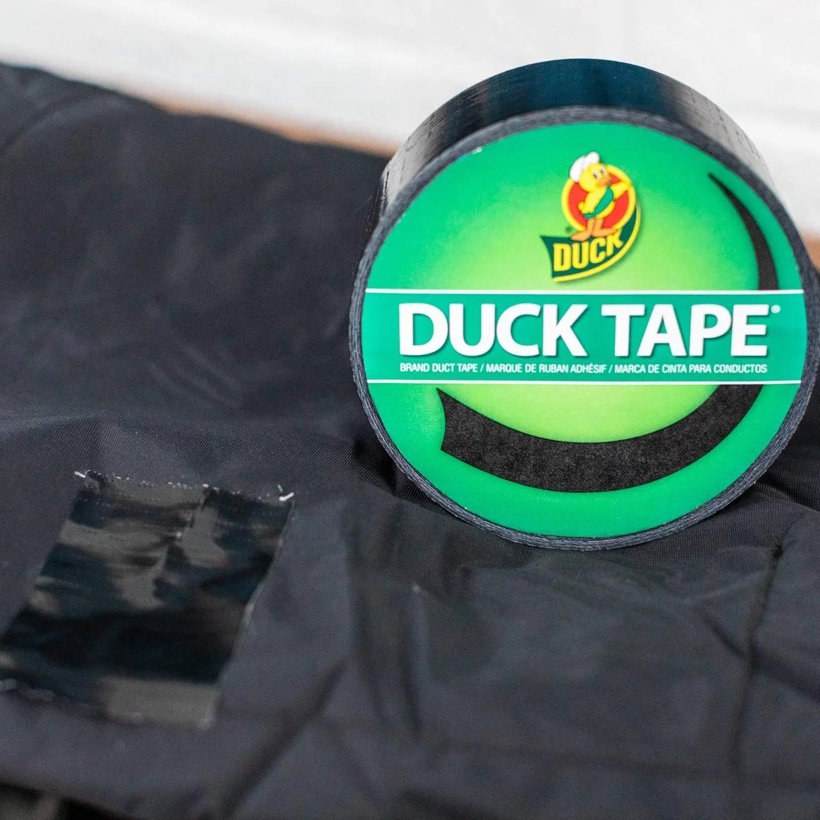 Duck Ruban adhésif en tissu noir 48 mm x 18,2 m