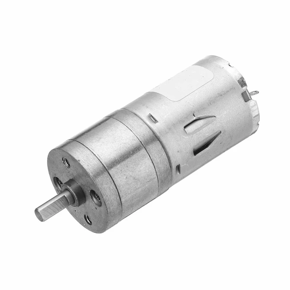 DollaTek 25GA370 DC 6V 130rpm motoréducteur avec support de montage