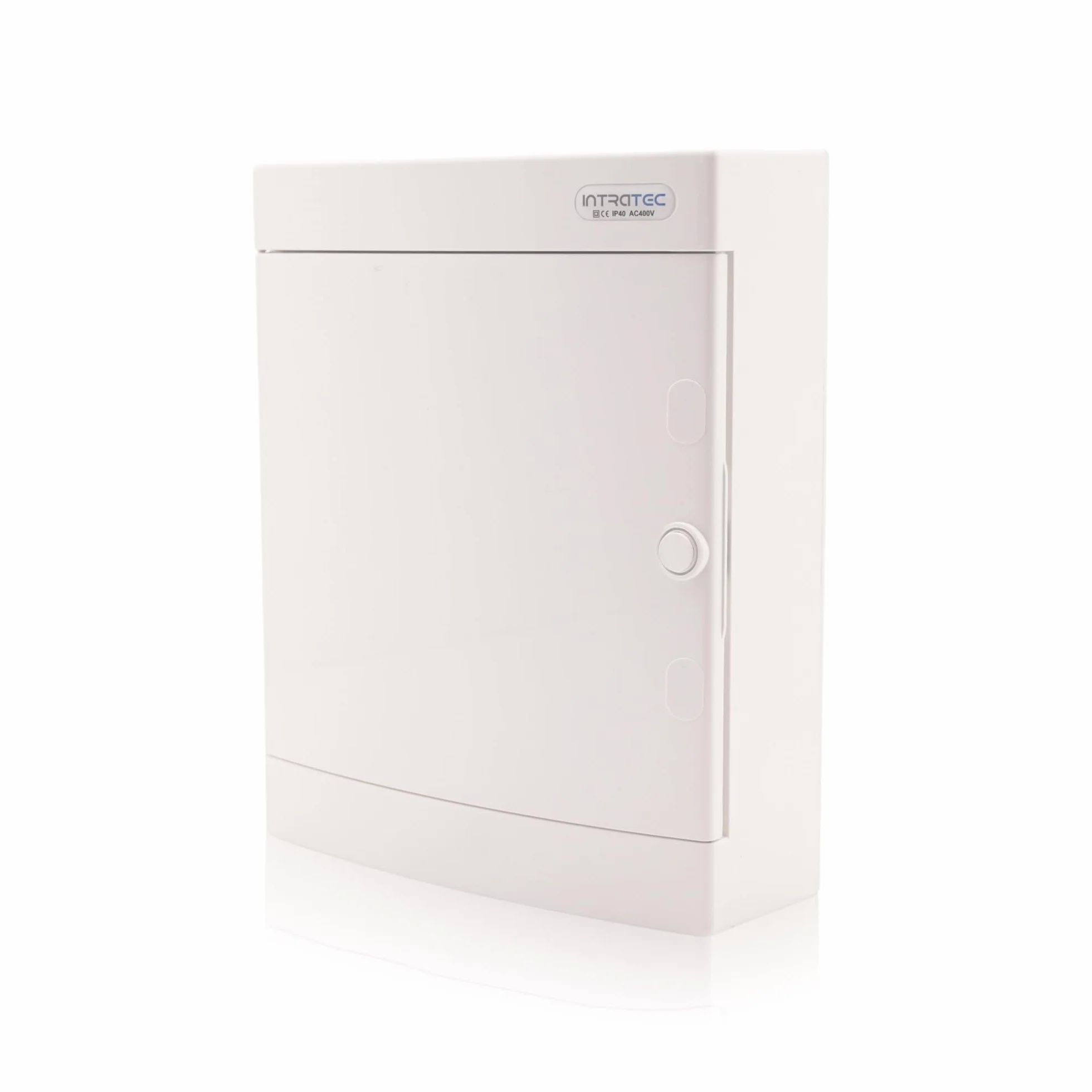 Intratec répartiteur de communication IP40 boîtier multimédia saillie 287 x 361 x 112 mm blanc