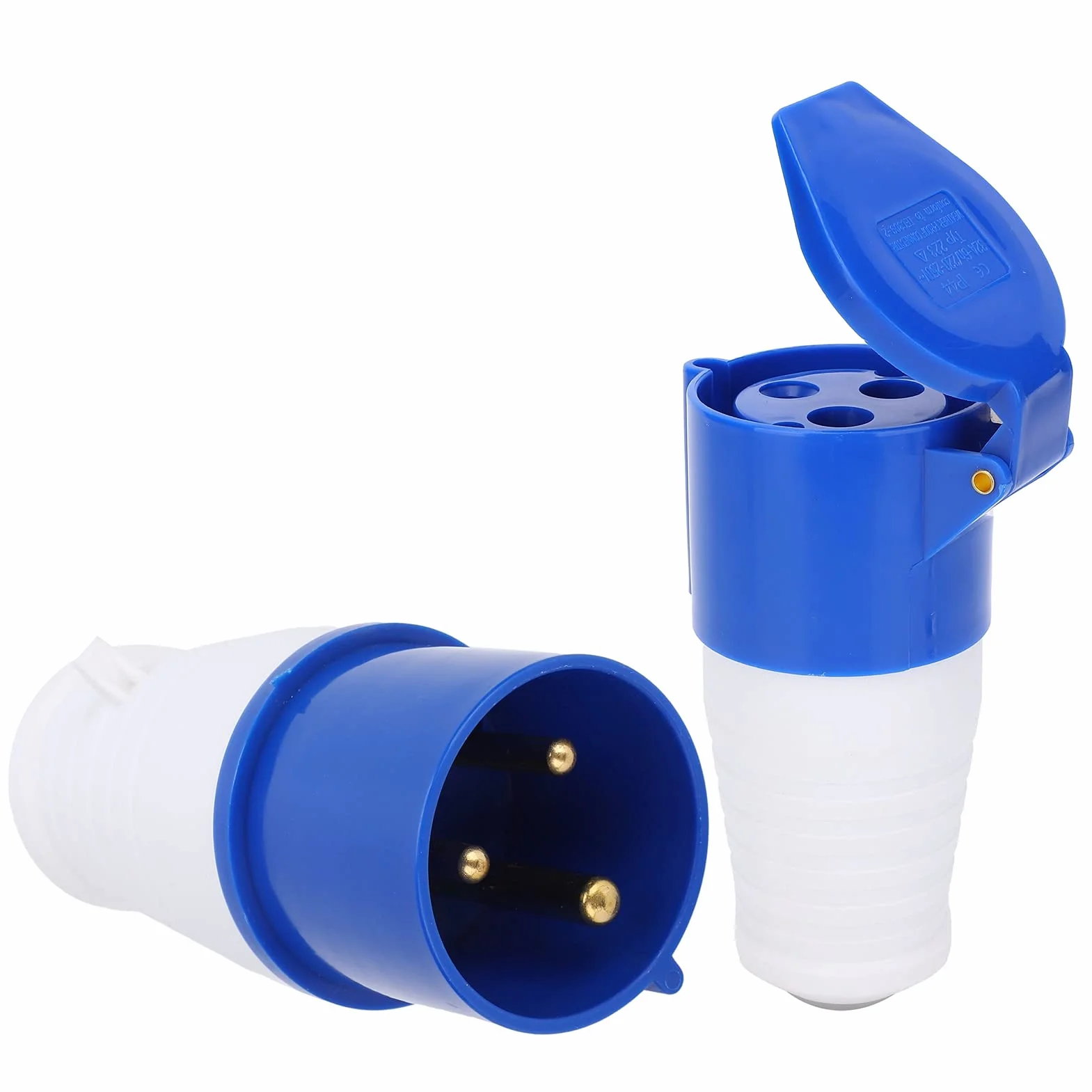 Prise 32A monophasé étanche 3 broches 220-250V connecteur industriel camping européenne