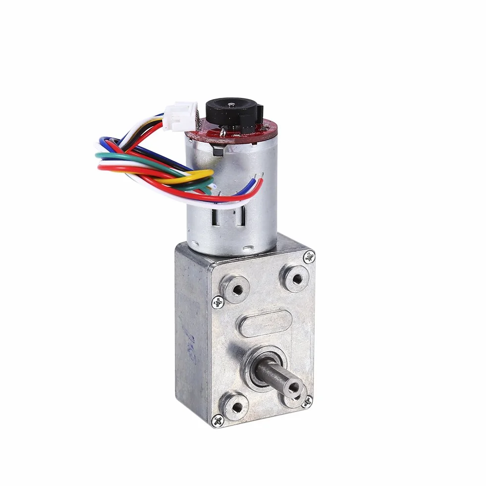 Moteur de réduction Turbine 12V DC à Couple élevé avec Codeur 10RPM