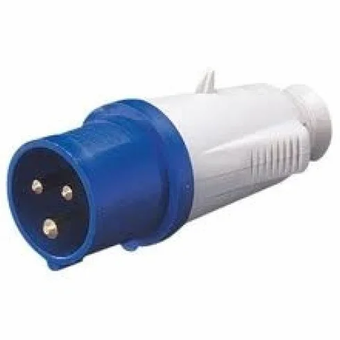 Scame Optima 213.3233 Prise IP44 32A 200VAC 2P+E 6h Bleu