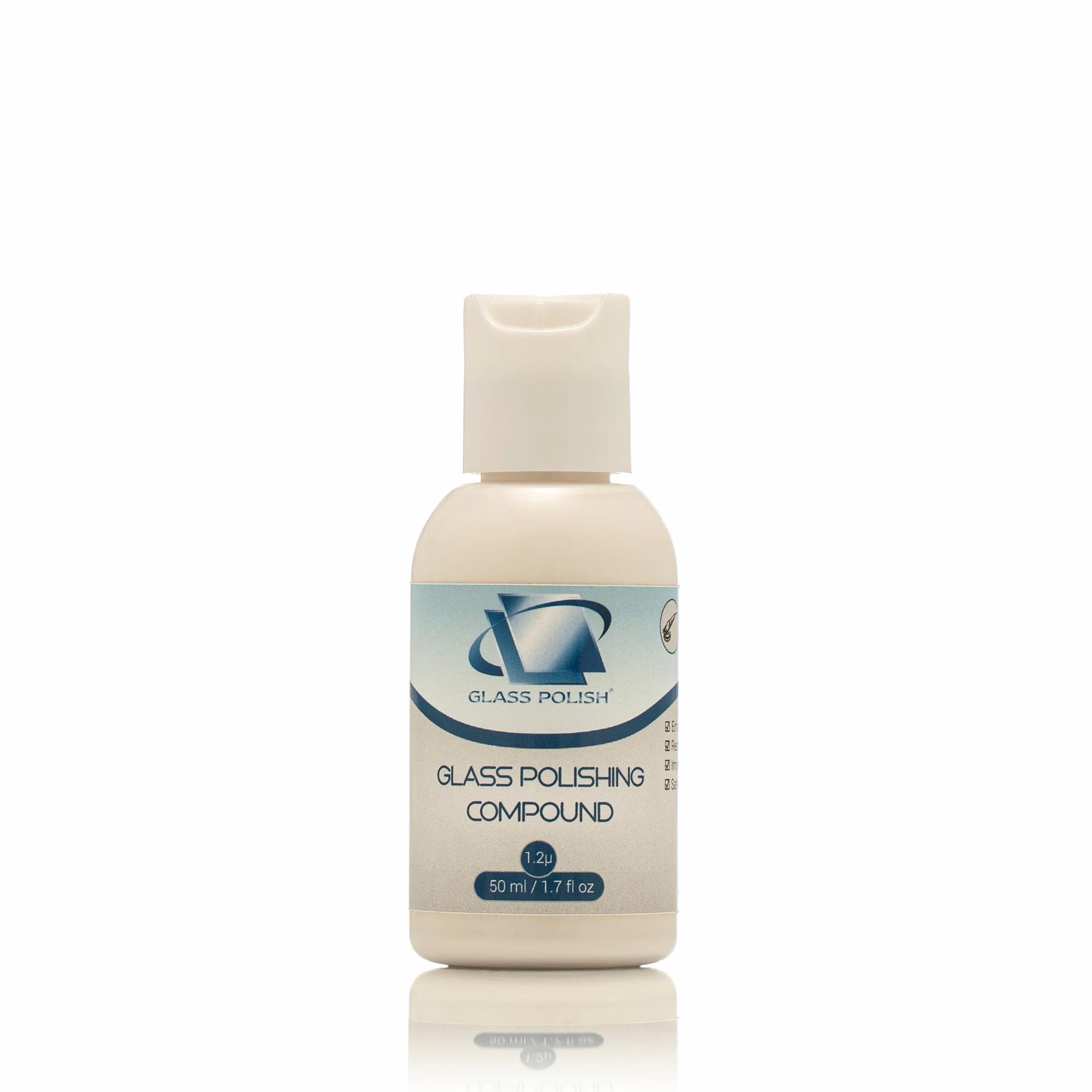 Pâte à polir pour Verre Professionnel 1,2 microns 50 ML