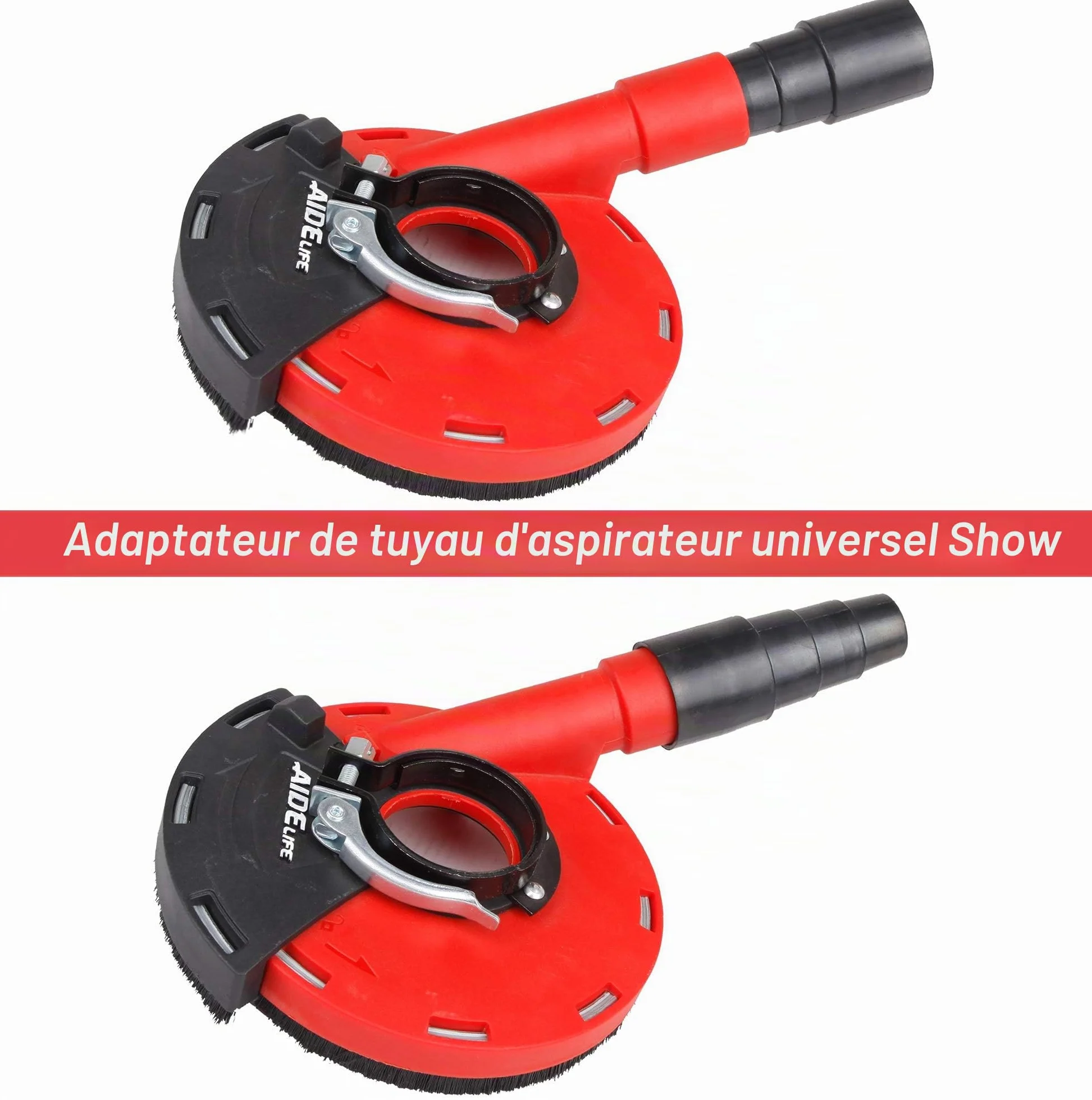 Capot de Protection pour Meuleuse Angulaire 115/125mm + Disque Diamant à Meuler Béton 125mm