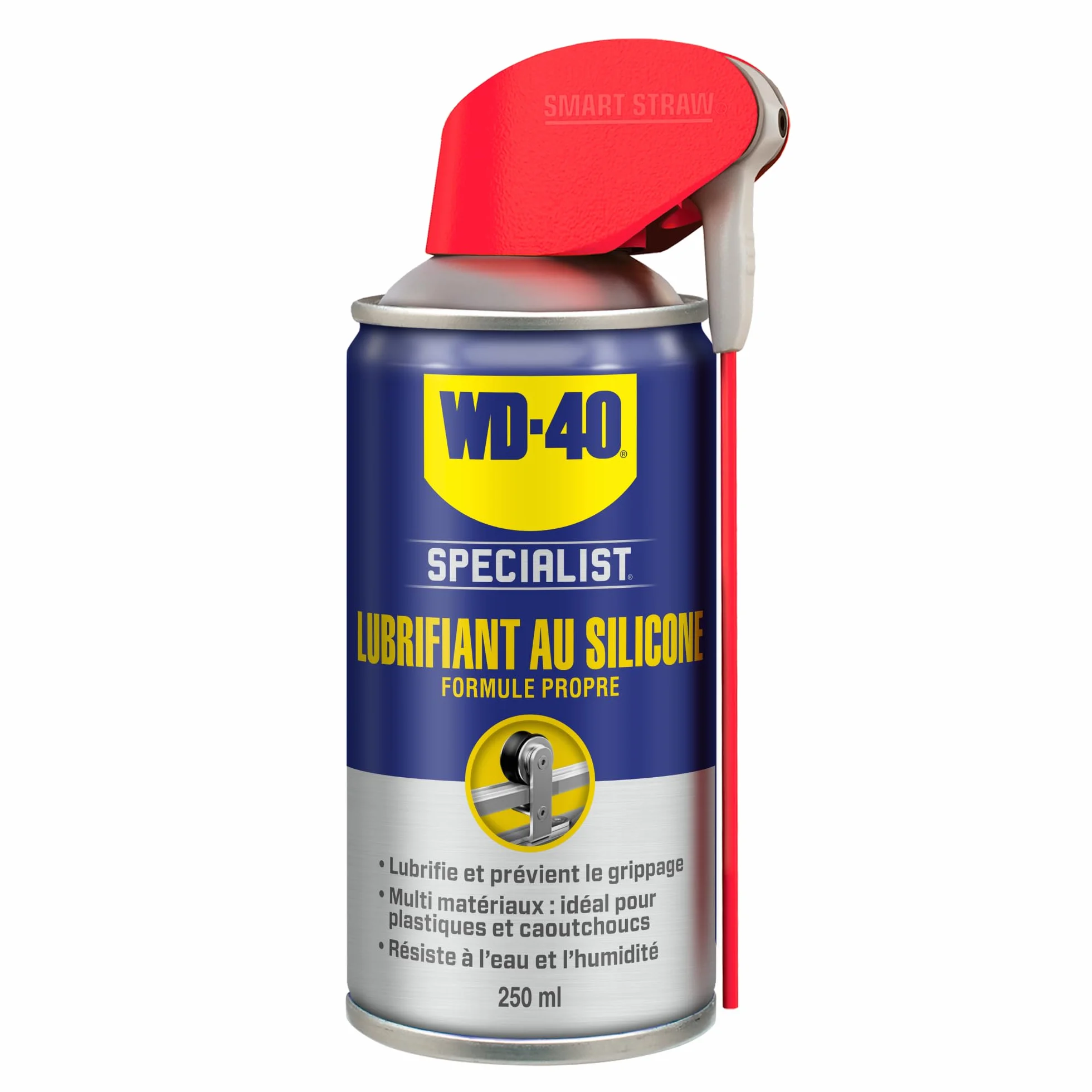 WD-40 Specialist Lubrifiant Au Silicone Spray Double Position 250 ML