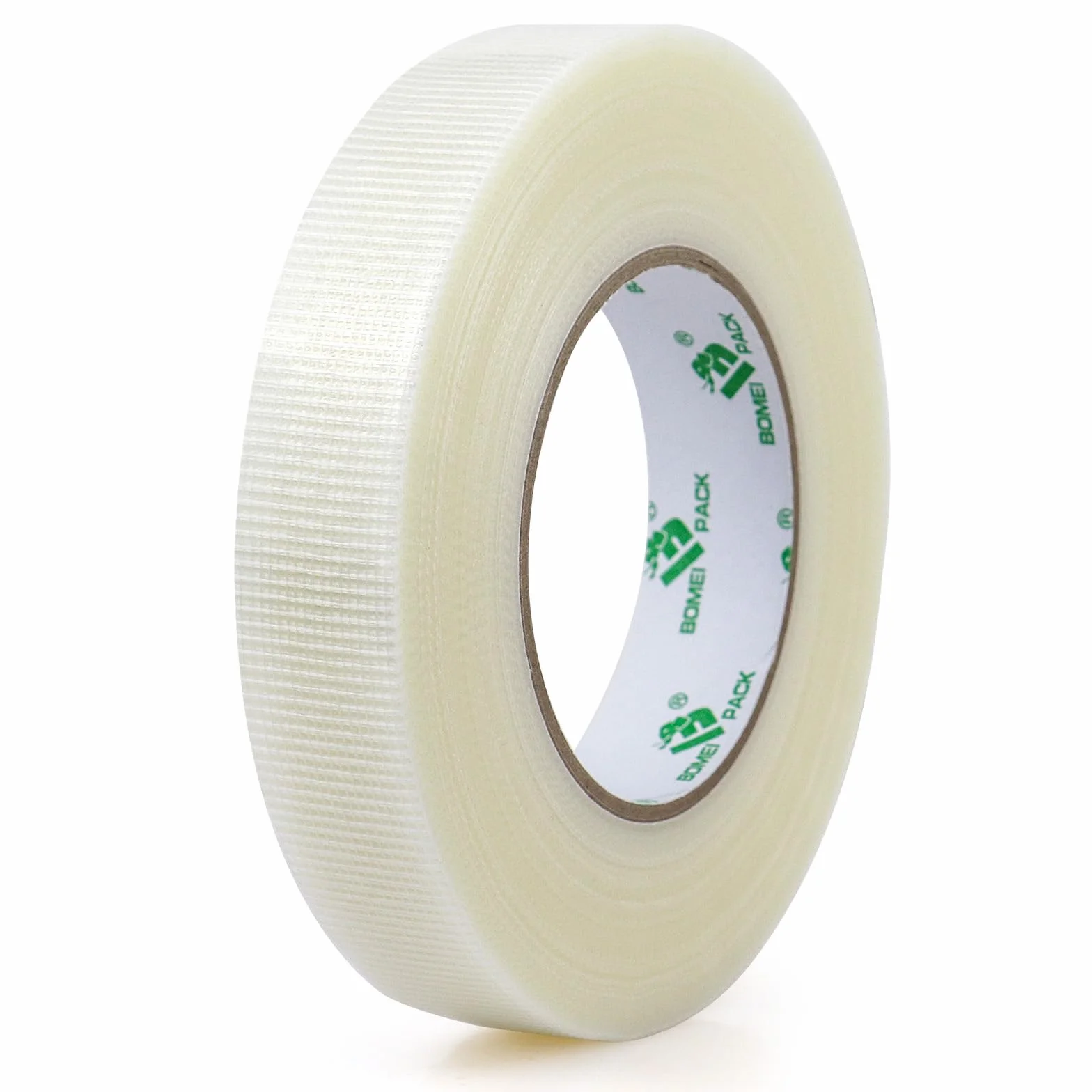 BOMEI PACK Clair Heavy Duty Ruban adhésif duct imperméable résistant sans résidu 25mm x 50m
