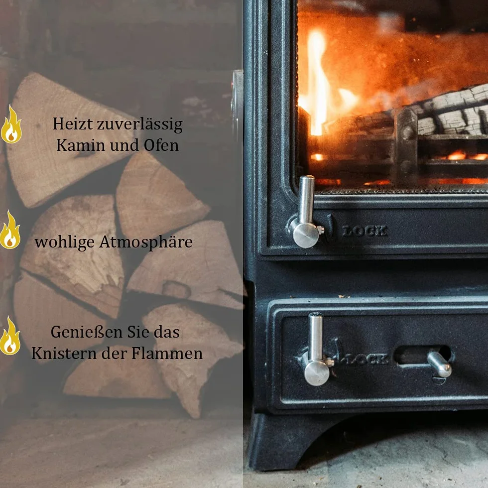 Bois de Chauffage Hêtre 30 kg 25 cm pour Poêle Cheminée Brasero