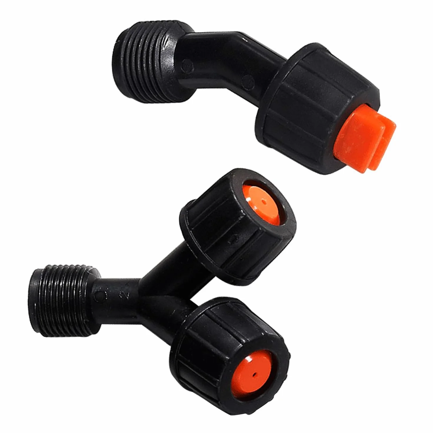 2 Plastique Buses de pulvérisation, Accessoires de pulvérisation d'irrigation de Jardin,Accessoires De Remplacement De Pulvérisateur, pour l'arrosage et Le Nettoyage