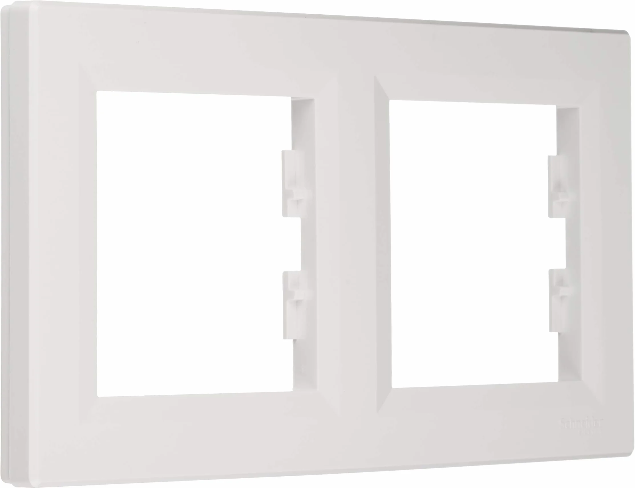 Schneider Electric Cadre 2 éléments Blanc