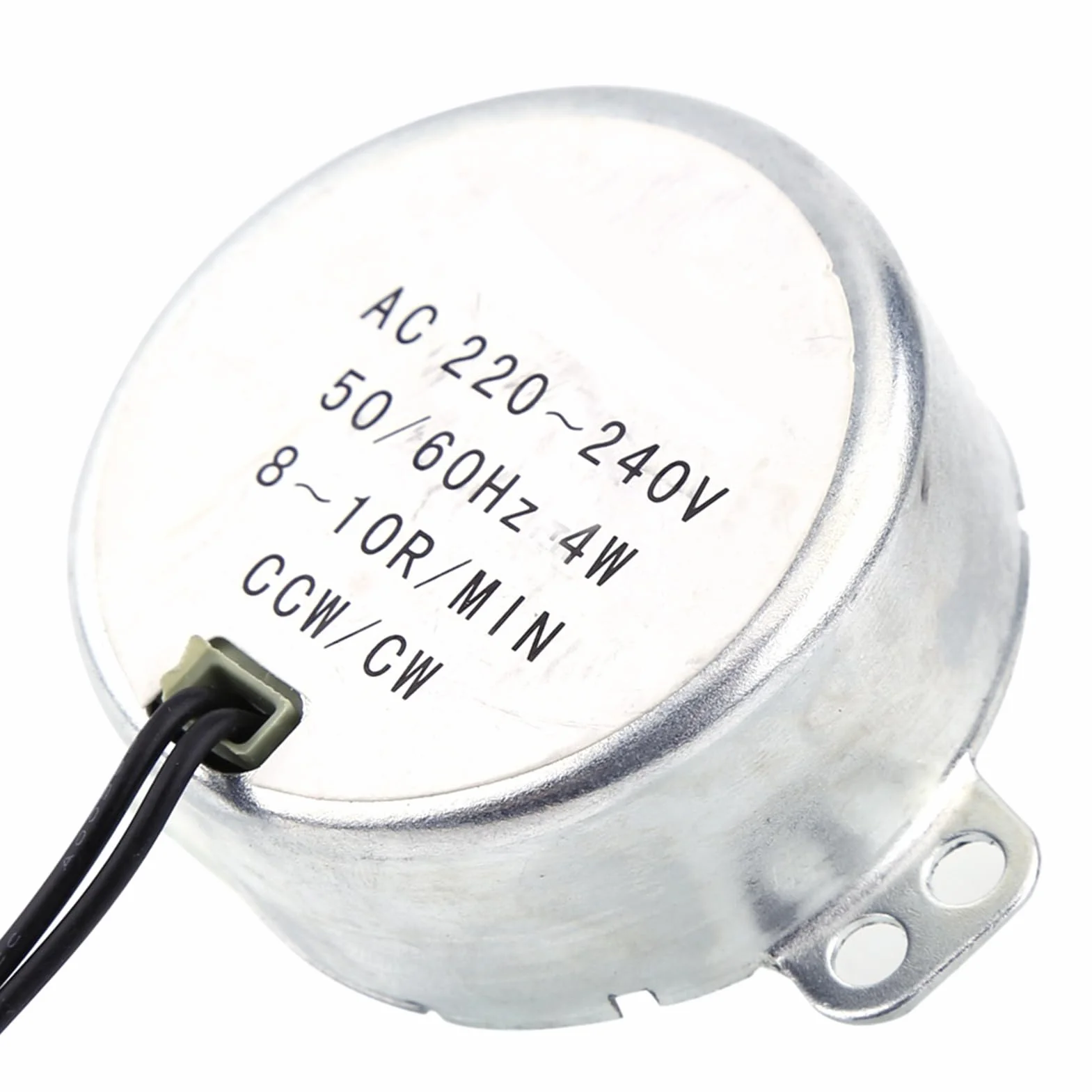 Respicefinem Moteur à engrenages synchrone AC 230 V 4 W 8-10 tr/min 50/60 Hz CW/CCW