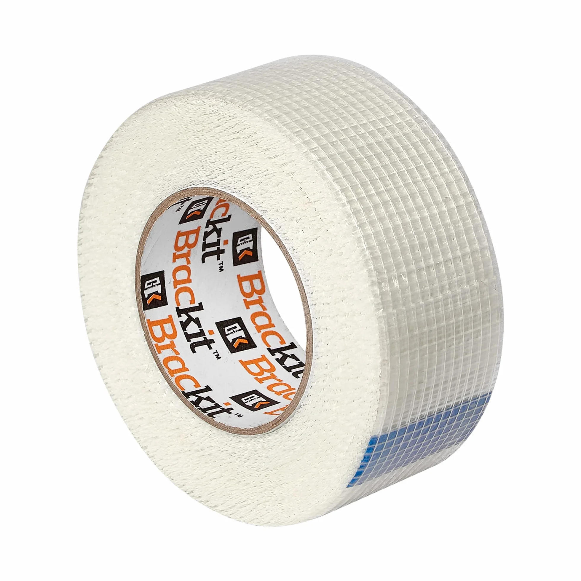 Brackit Ruban adhésif en fibre de verre 48 mm x 50 m Lot de 3 rouleaux blanc pour plaques de plâtre