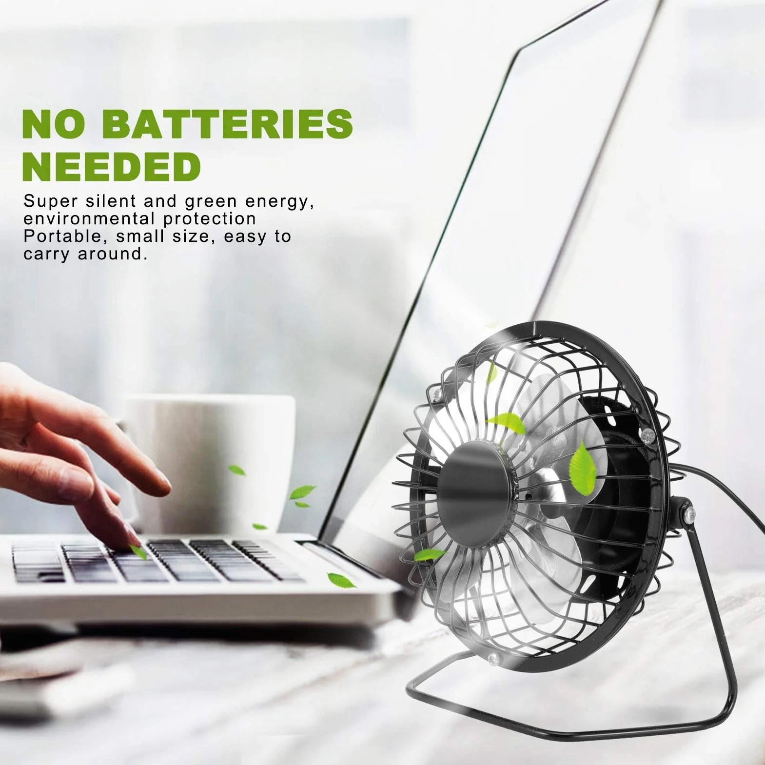 Panneau Solaire 5W Ventilateur de Refroidissement Portable pour Serre