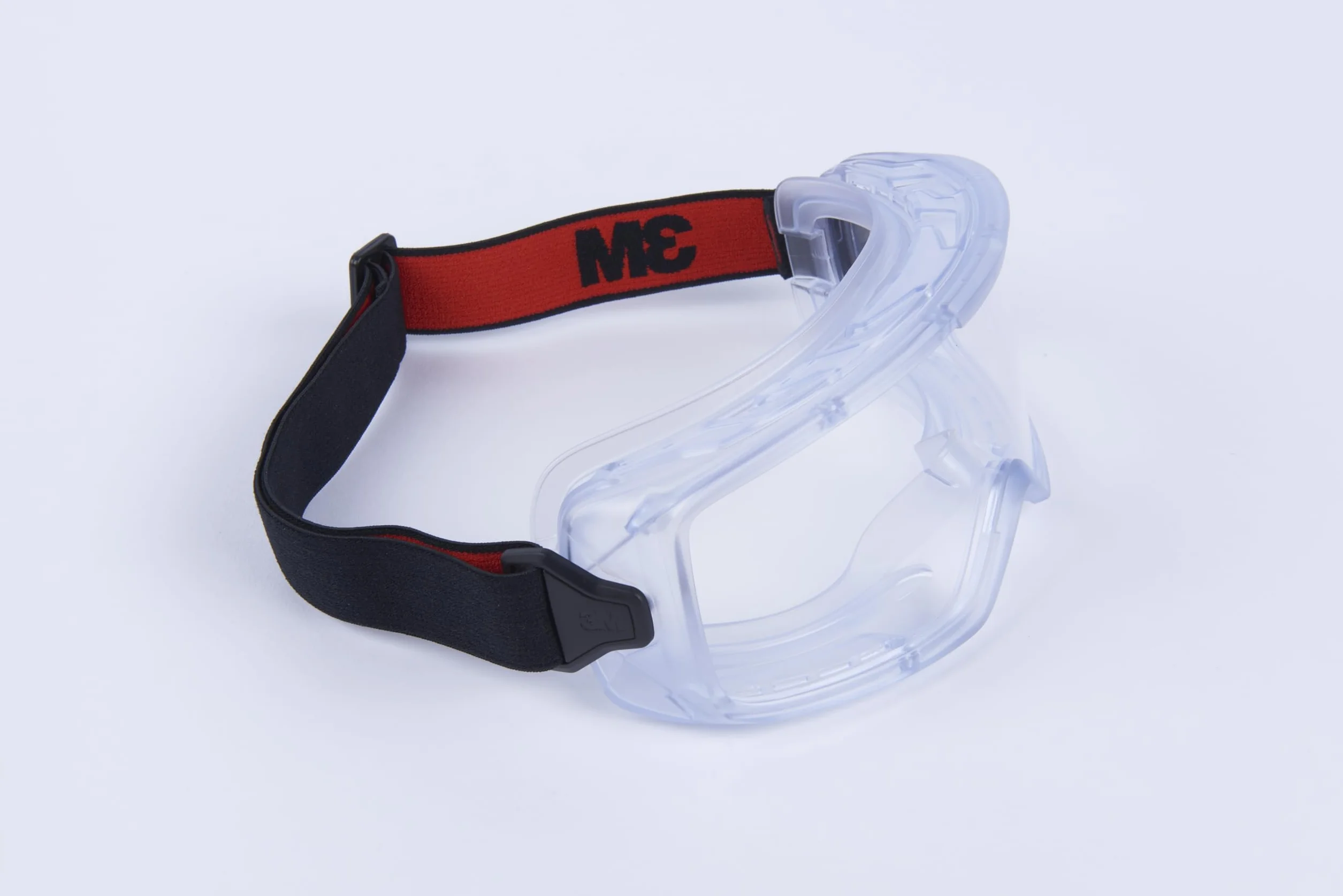 3M GoggleGear série 3000 lunettes-masques de protection joint PVC optique AF transparente Scotchgard sangle toile Premium GG3101-SGAF EU