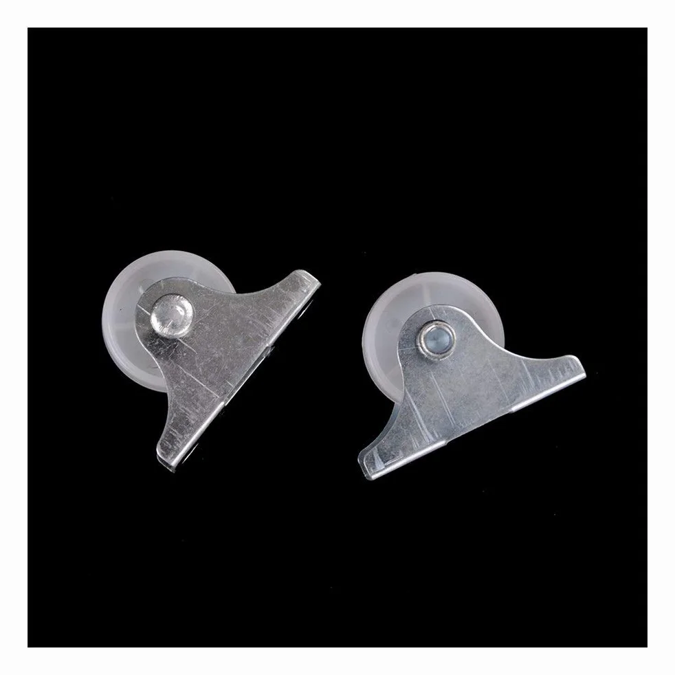 Roulettes pivotantes universelles en plastique Shuxiang, roue de remplacement, 2 pièces
