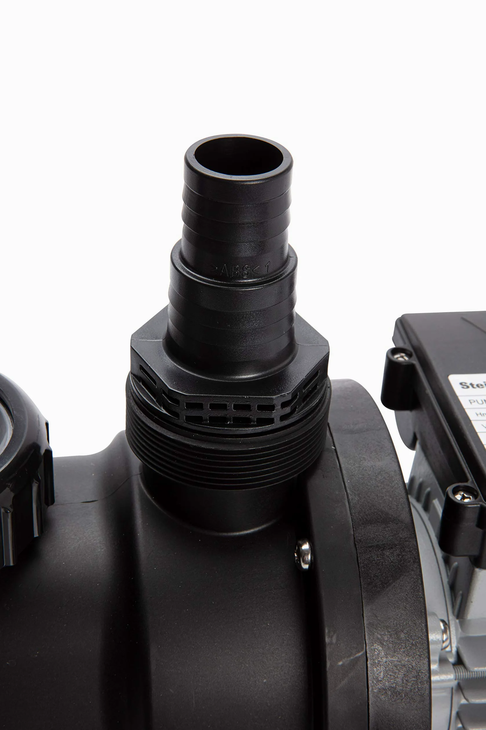 Steinbach 040922 SPS 100-1 Pompe de Filtration Auto-amorçante sans minuteur, Noir