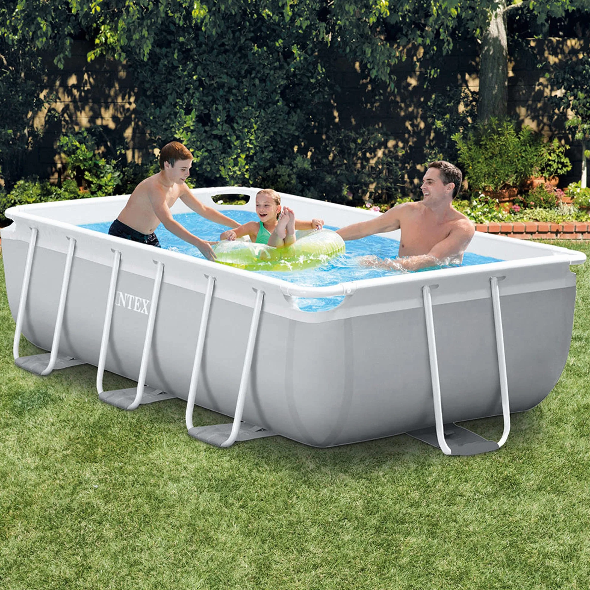 Intex Prism Frame Rectangular Pool 3M x 1.75M x 0.8M