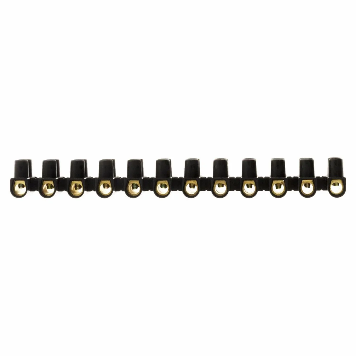 Zenitech Barrette 12 plots 16mm² Noir