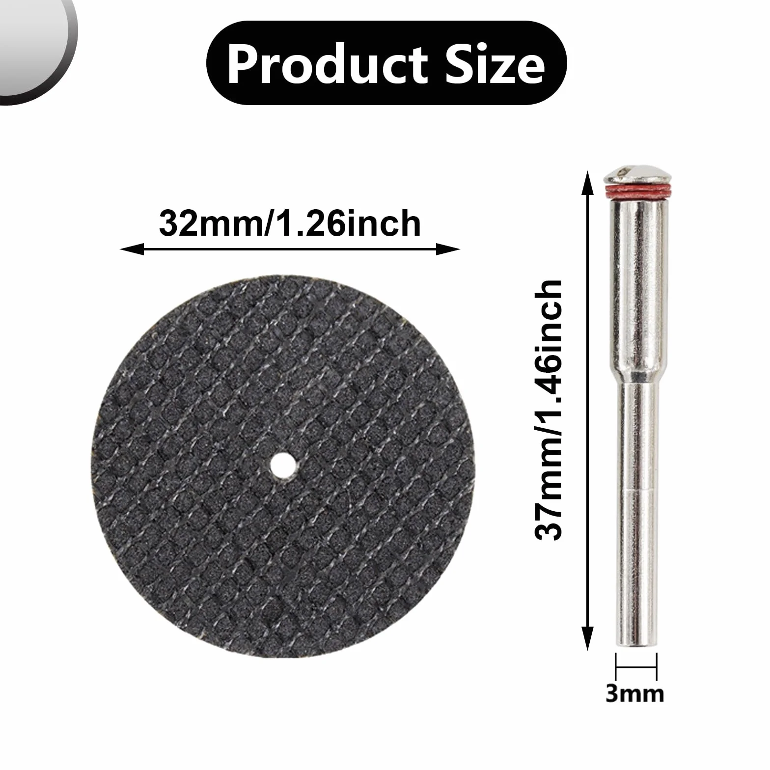 Dremel Lot de 60 disques de coupe métal haute vitesse pour outils rotatifs
