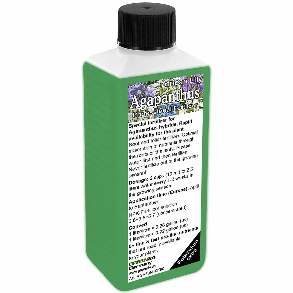 Agapanthus (llily, Lily, Africain de Le Nil) Engrais liquide HIGHTECH NPK, Racine, sol, engrais Foliaire, engrais – prof.