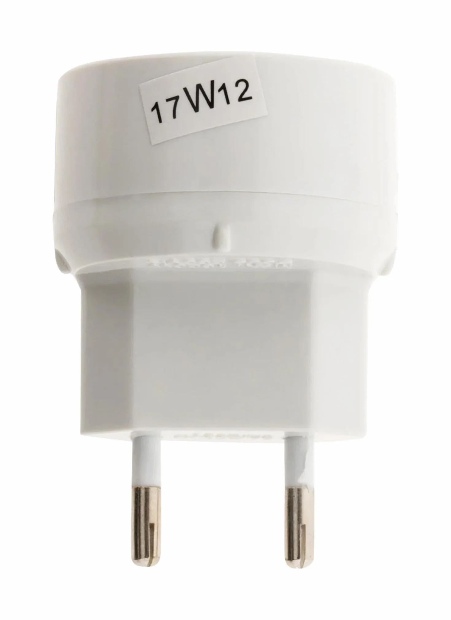 Adaptateur Secteur Type C Mâle 6A vers Femelle 16A 1320W Transformateur Électrique Blanc