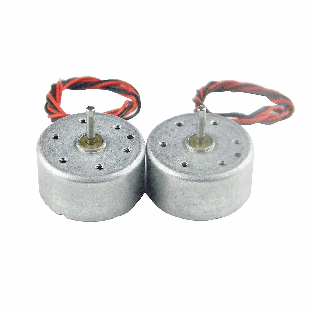CHANCS Petit Moteur DC Engrenage 3V-6V 300 2500RPM 4700RPM pour Jouets Bricolage 2PCS
