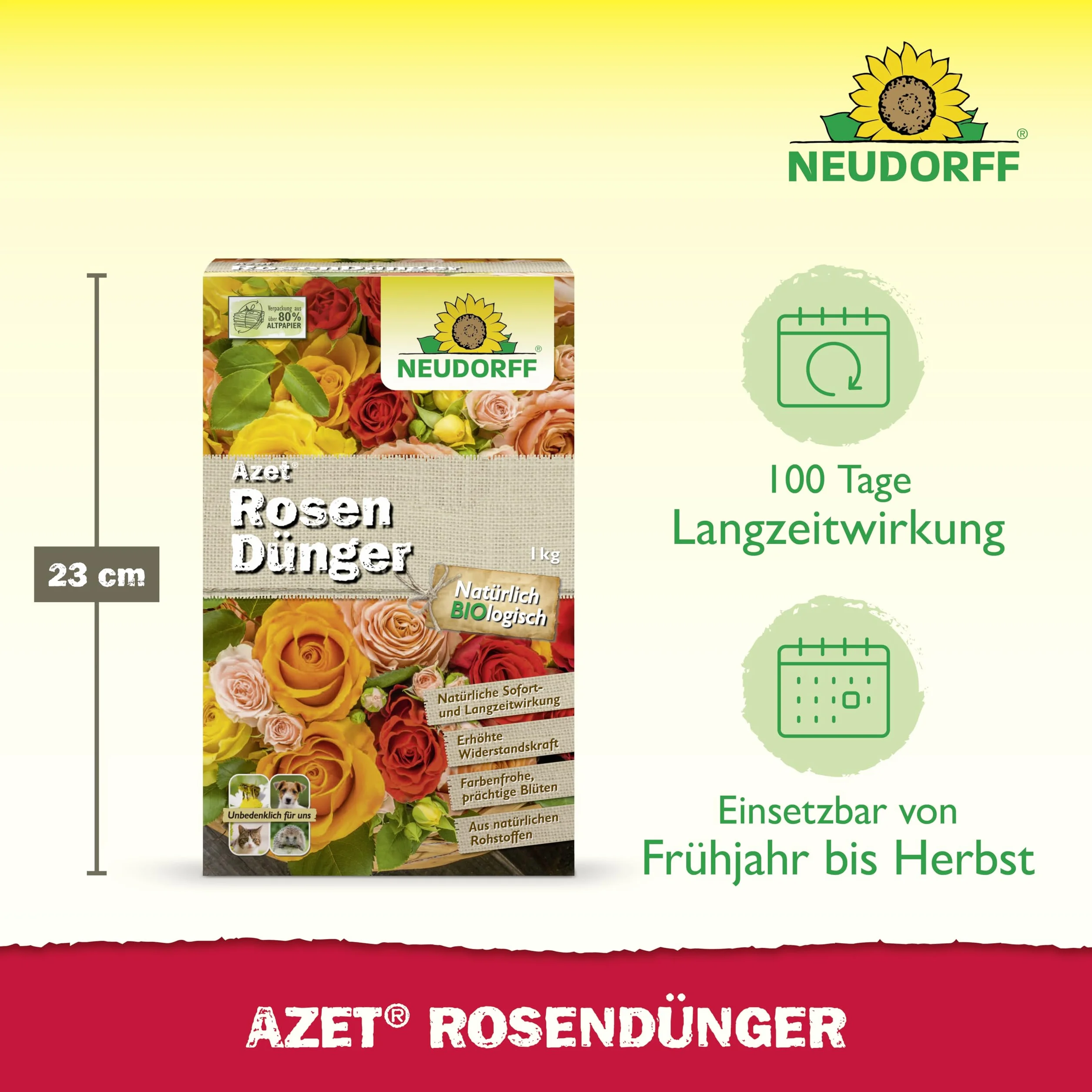 Neudorff Azet Engrais pour Rosier 1 kg