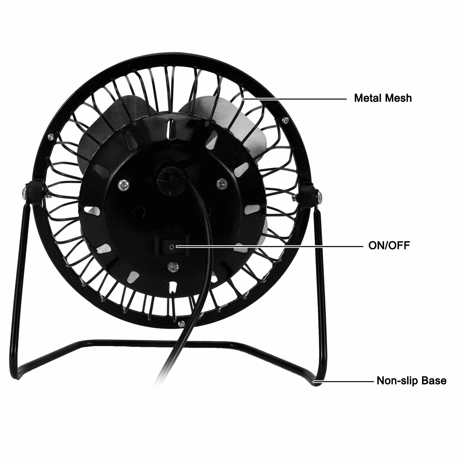 Panneau Solaire 5W Ventilateur de Refroidissement Portable pour Serre
