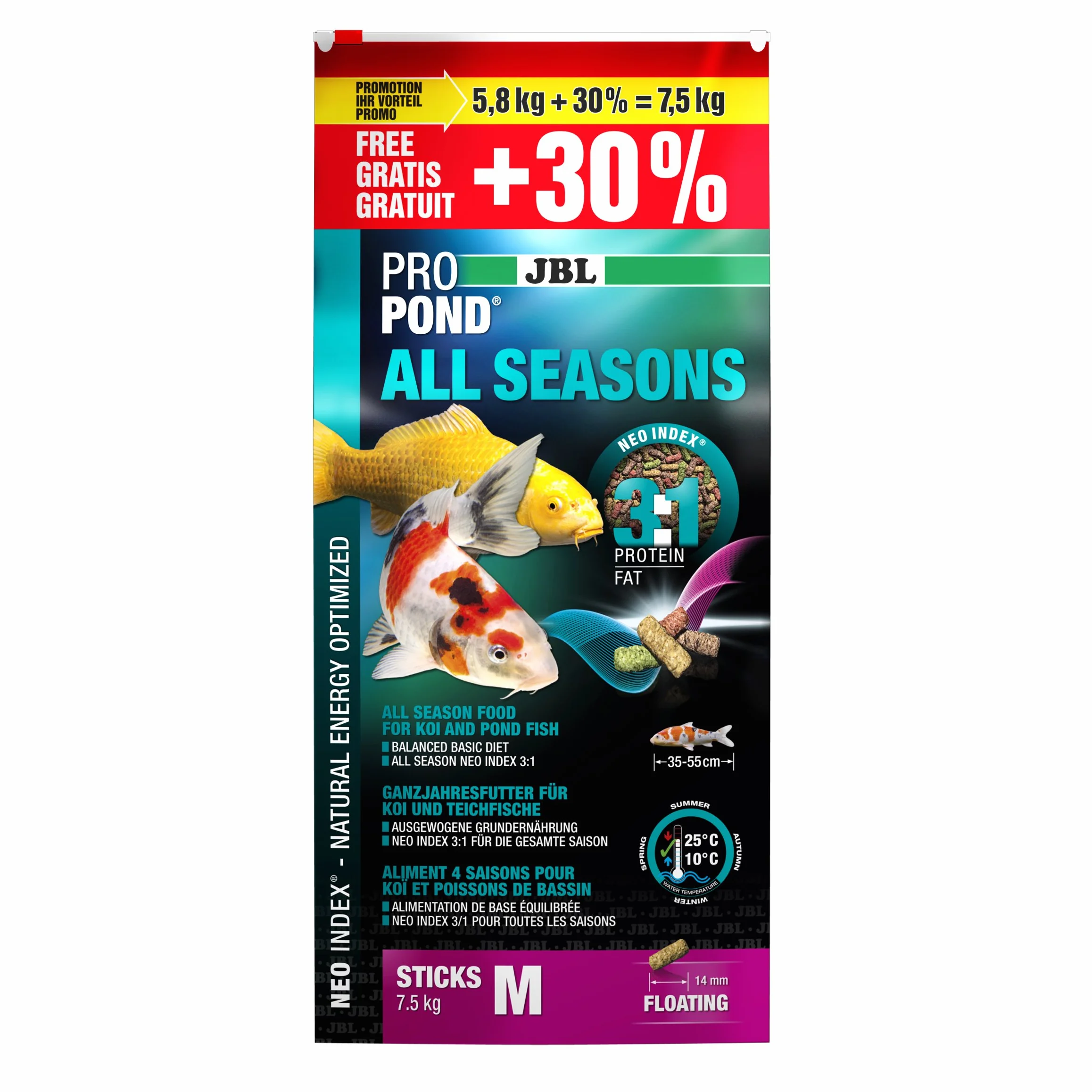 JBL PROPOND All Seasons Sticks 5,8kg +30%