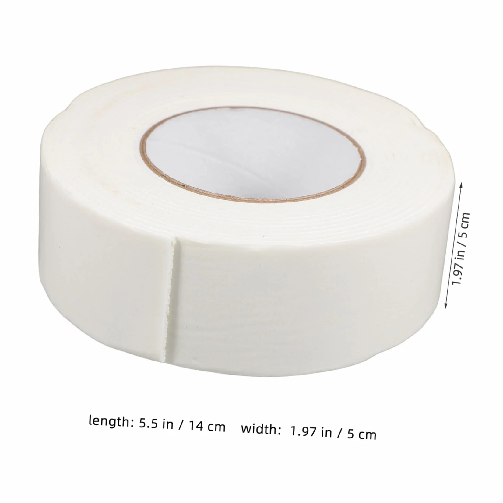 Ruban Adhésif Double Face Blanc Mousse Imperméable pour Four Automobile Travaux Manuels