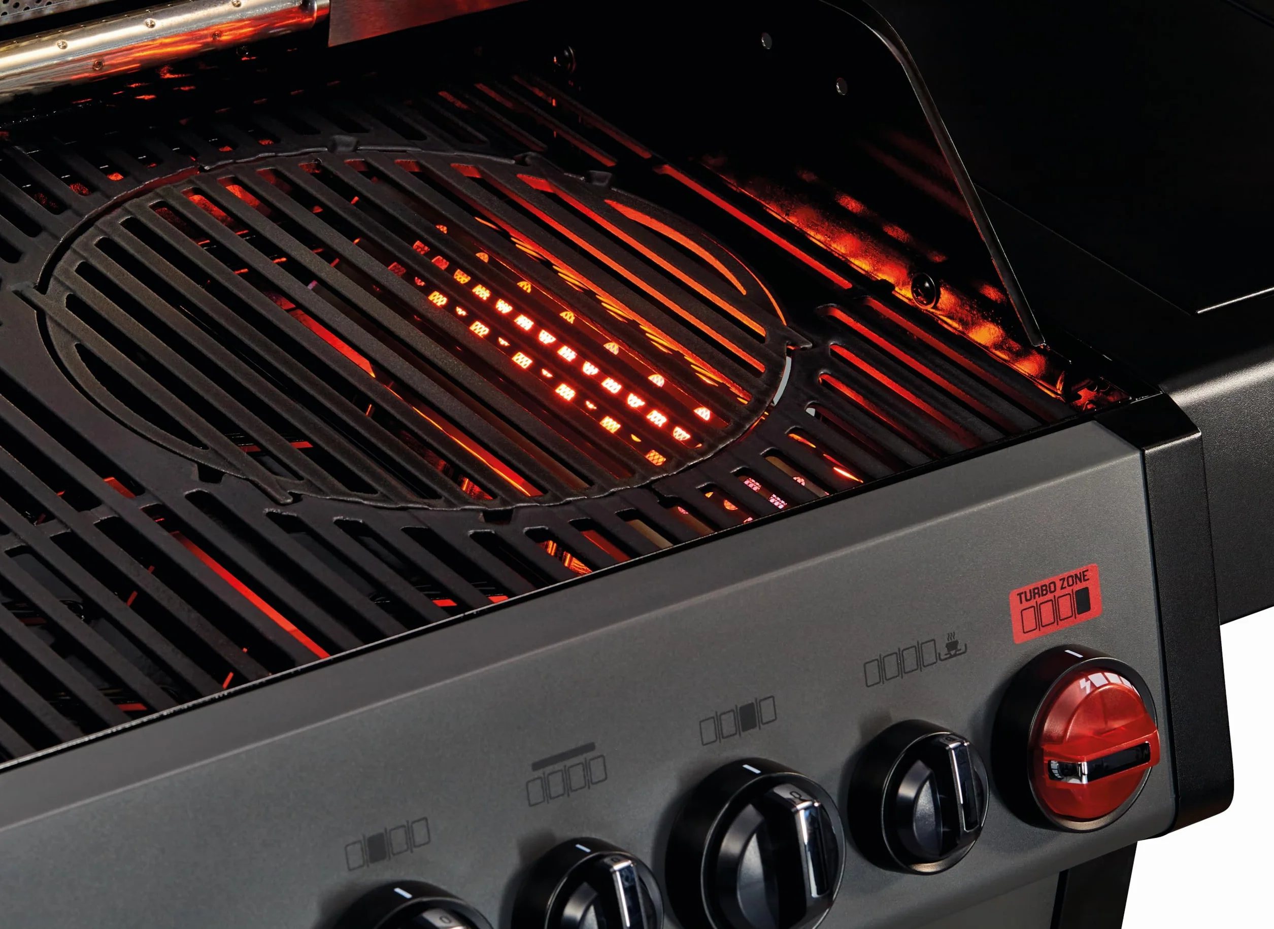 ENDERS - Barbecue Hyde 4-6 brûleurs dont 1 Turbo Zone - 1 brûleur arrière infrarouge - 1 brûleur latéral - SWITCH GRID - 19,4 kW