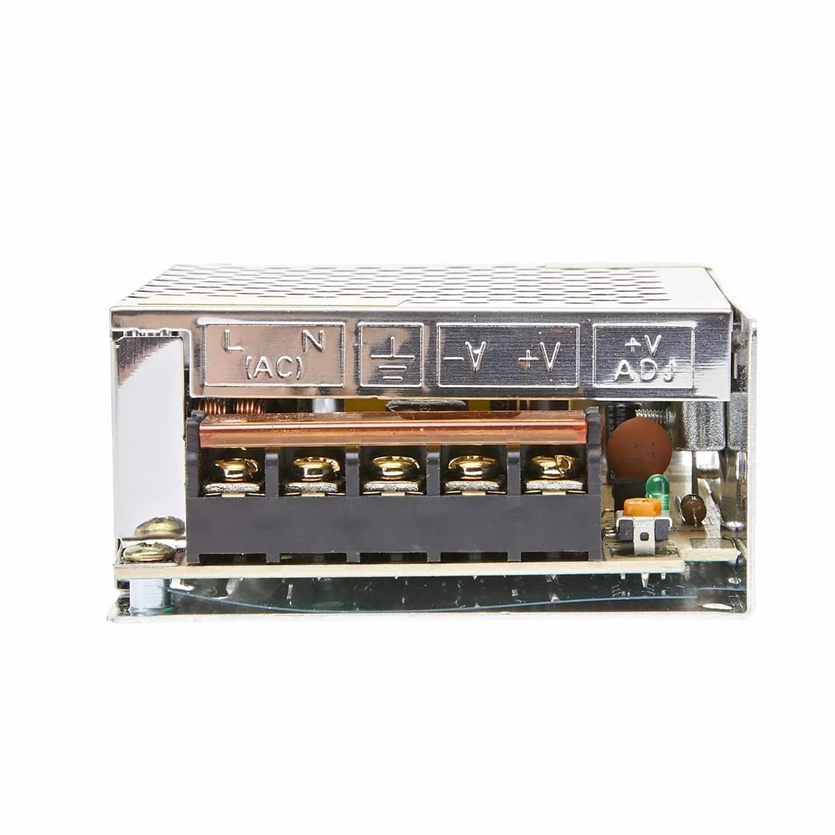 Transformateur d'Alimentation 110/220V AC à 12V DC 60W 5A IP20 pour Bande LED, Néon