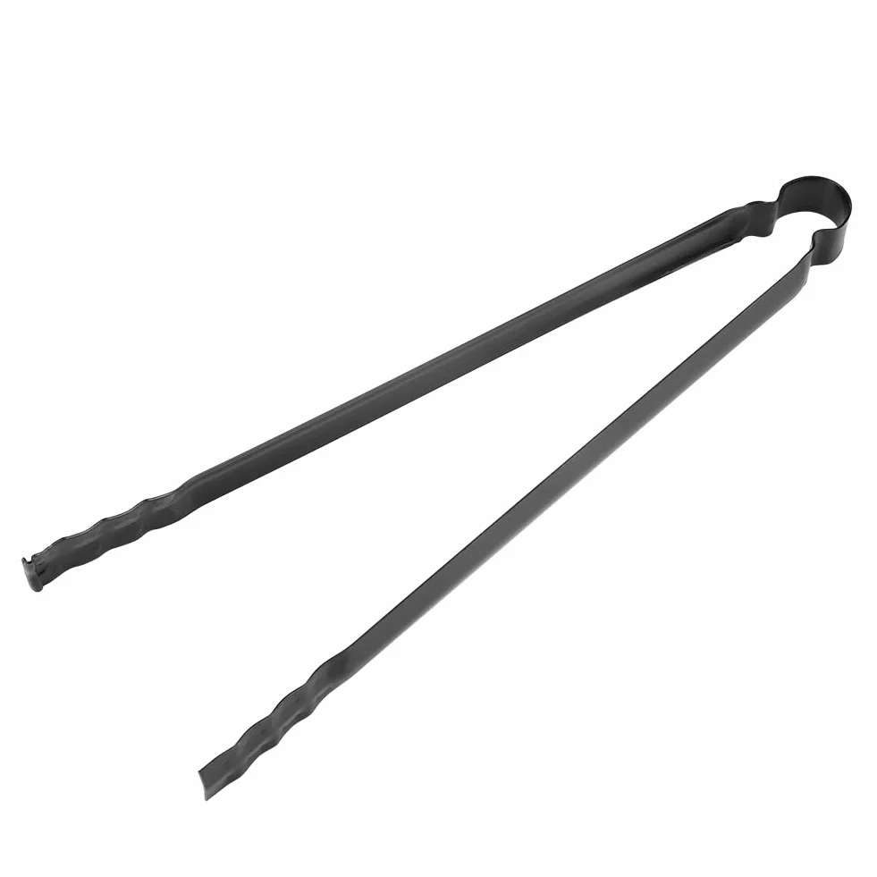 TOPINCN Pince à Charbon Multifonction en Métal avec Poignée Résistante à la Chaleur pour Cuisine, Barbecue, Pique-Nique
