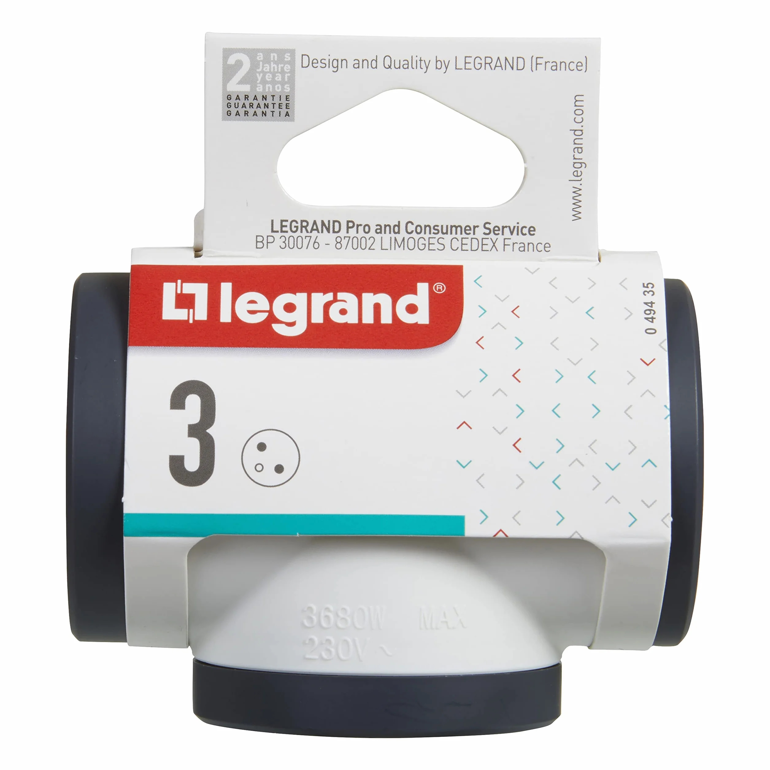 Legrand Adaptateur Prise d'alimentation 049435