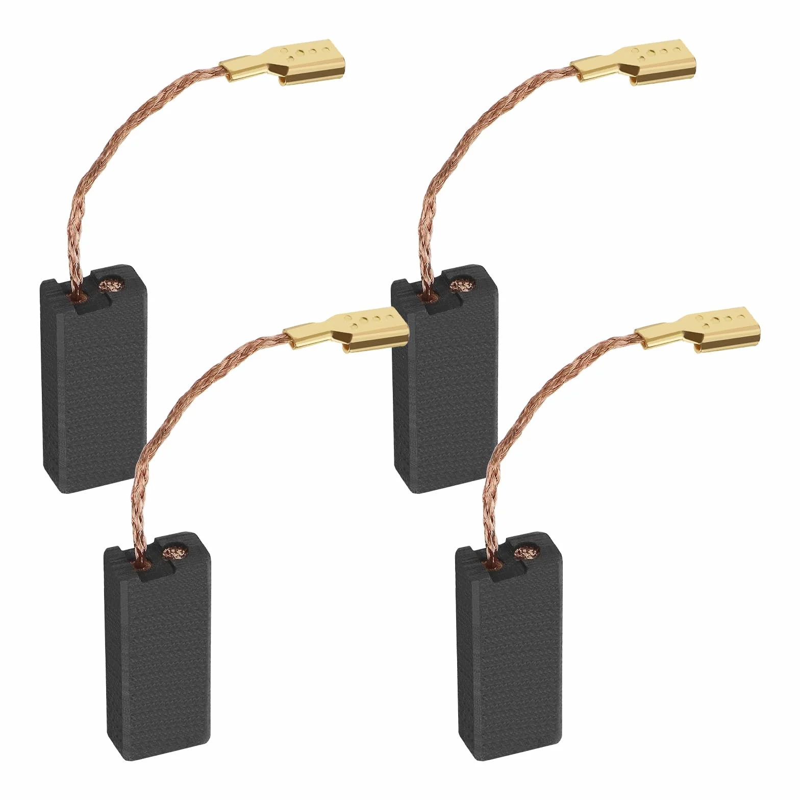 Balais de Charbon Compatible Bosch GWS 7 125 Meuleuse 5x8x18mm Lot de 4
